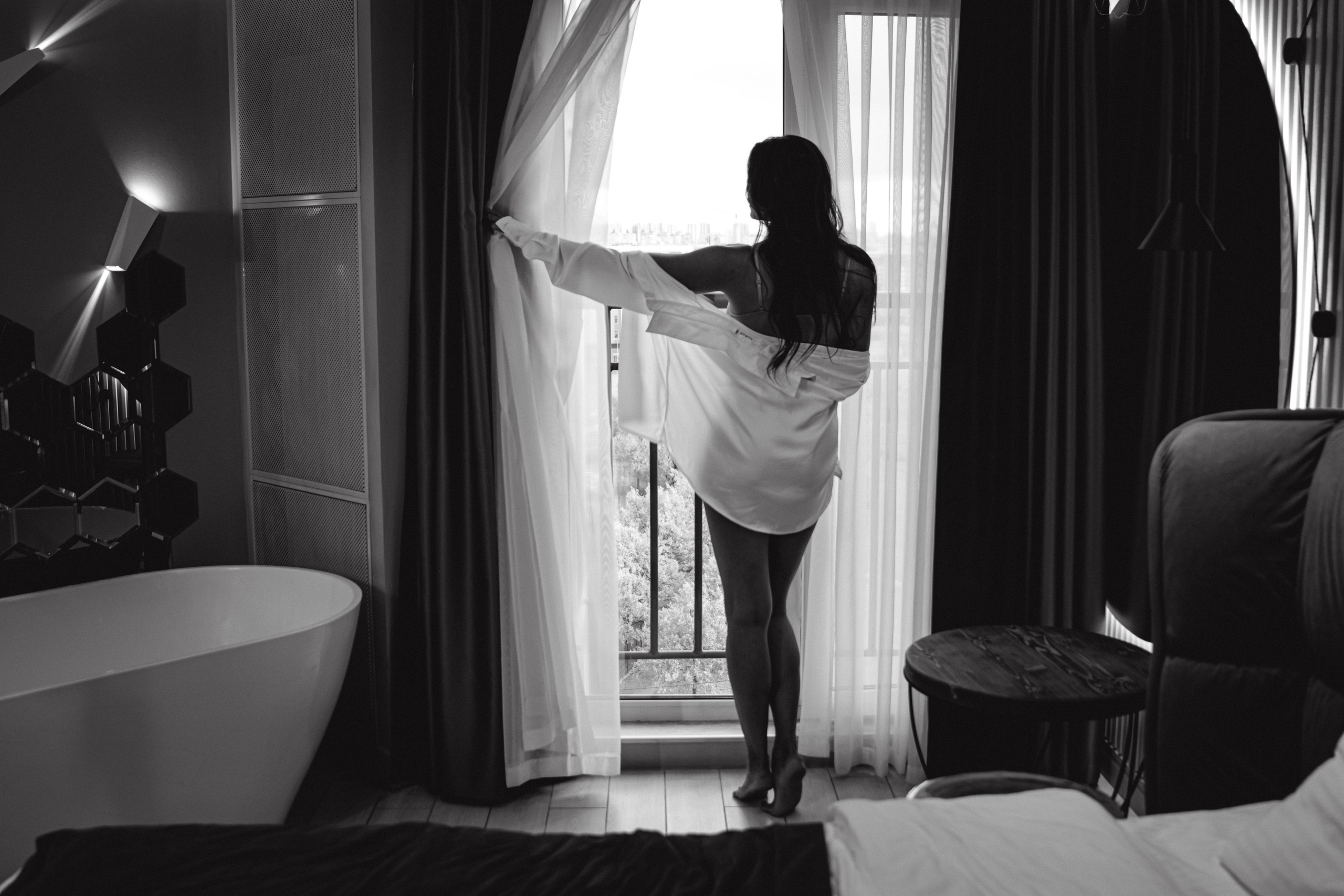 Татьяна Романчук, съёмка в апартотеле. Портретный фотограф в Санкт-Петербурге Дмитриева Наталия