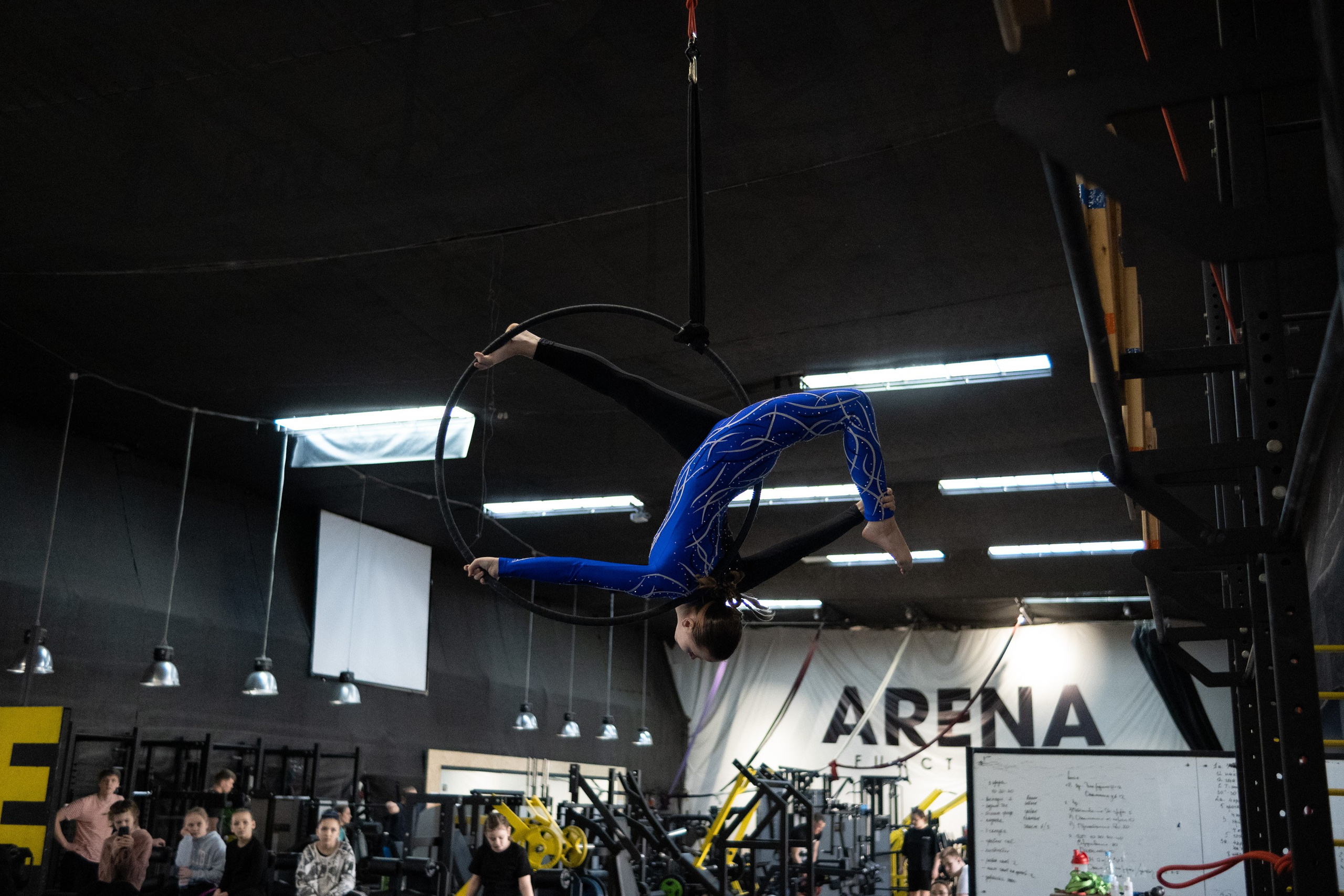 Внутриклубные соревнования по воздушной гимнастике 02.04.23