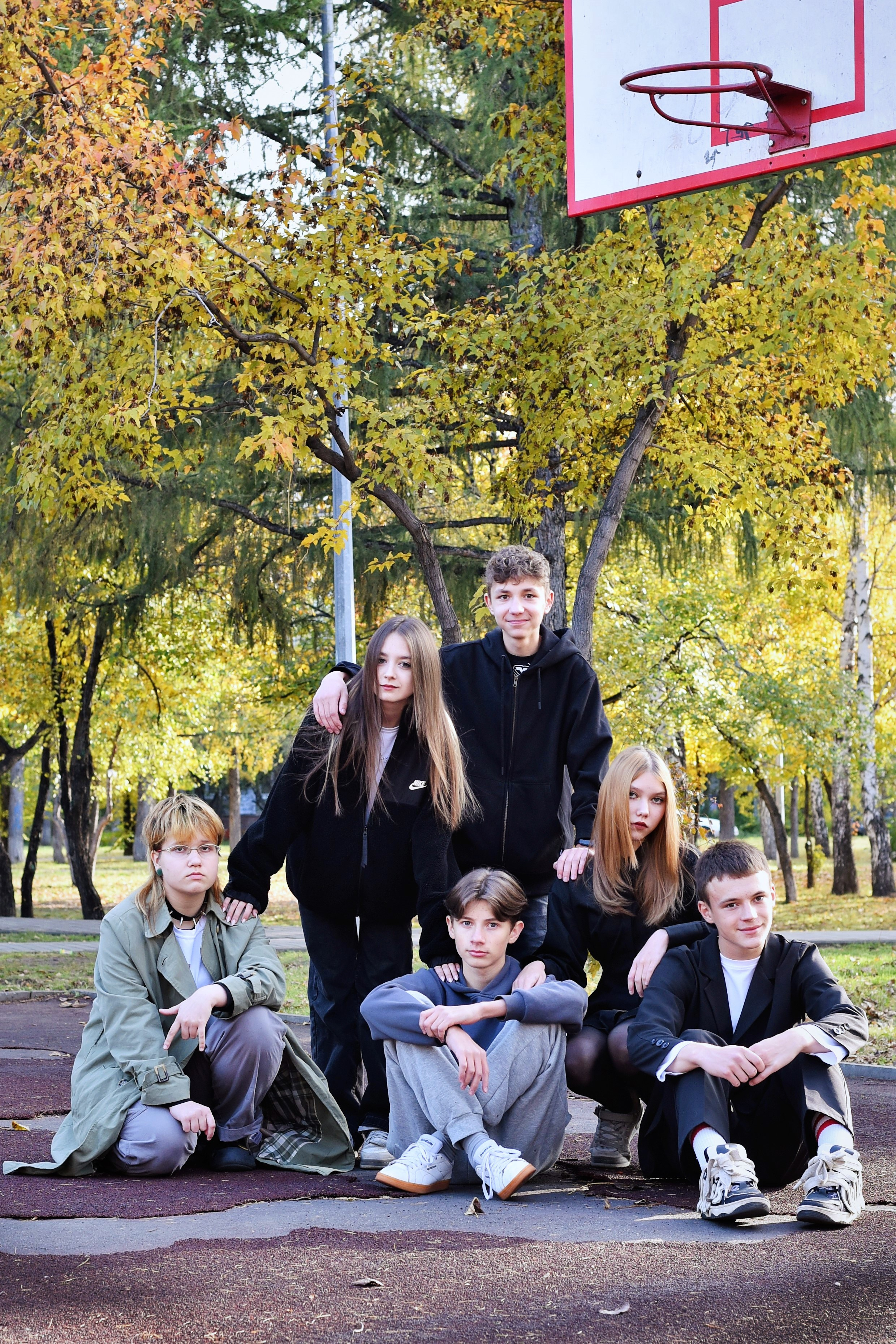 ФОТОСЕССИЯ В ПАРКЕ осень. Школьный фотограф ЛАРИСА МАТВЕЕНКО