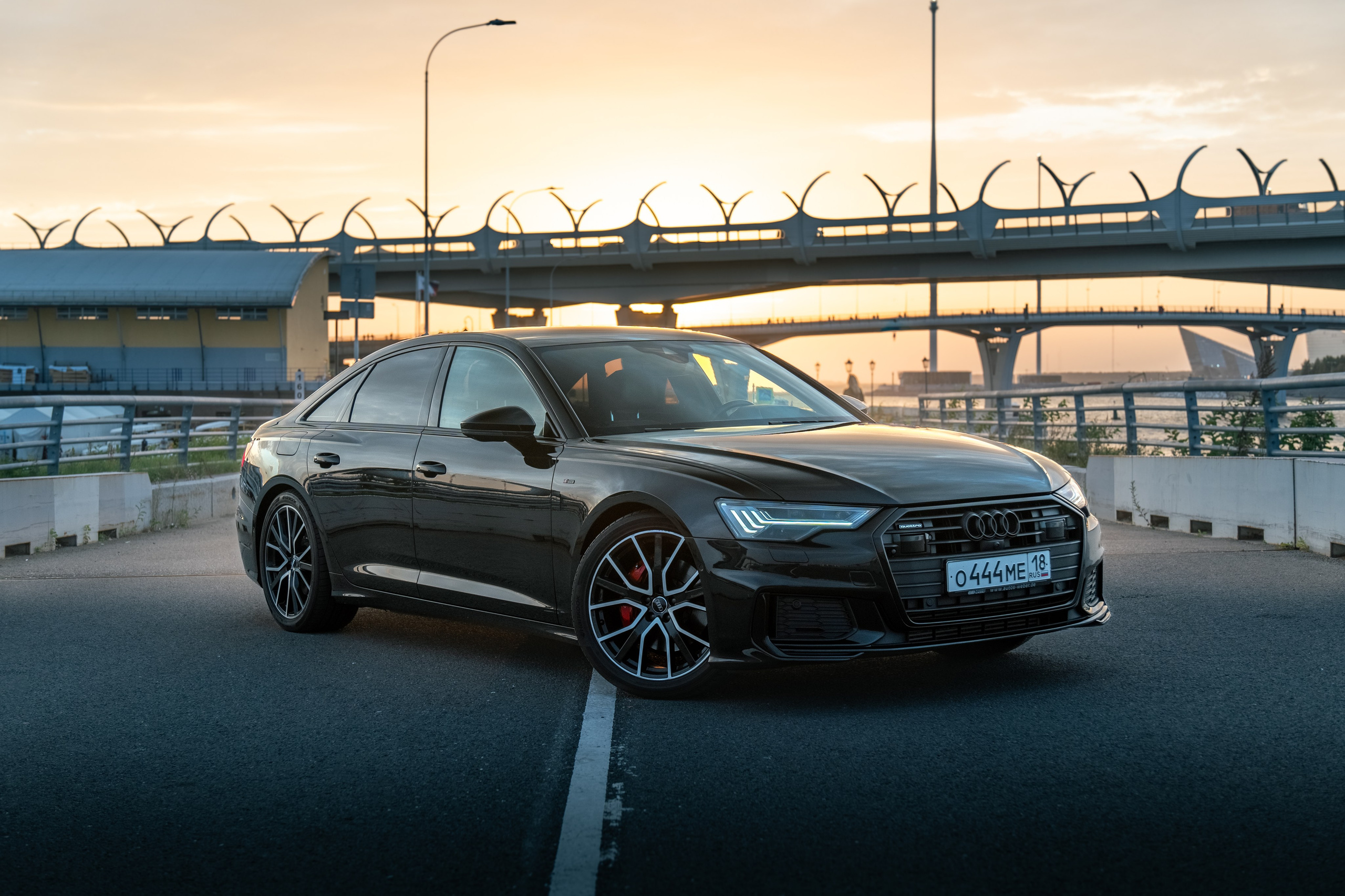 AUDI A6. Автомобильный фотограф Алексей Хезеков