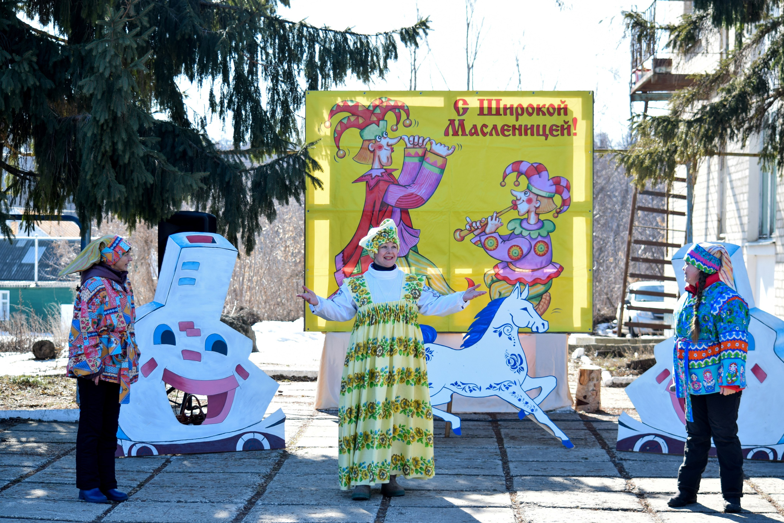 Масленица село Вязовка, 2019–2020 гг. Конный фотограф в Саратове Юлия Иванова