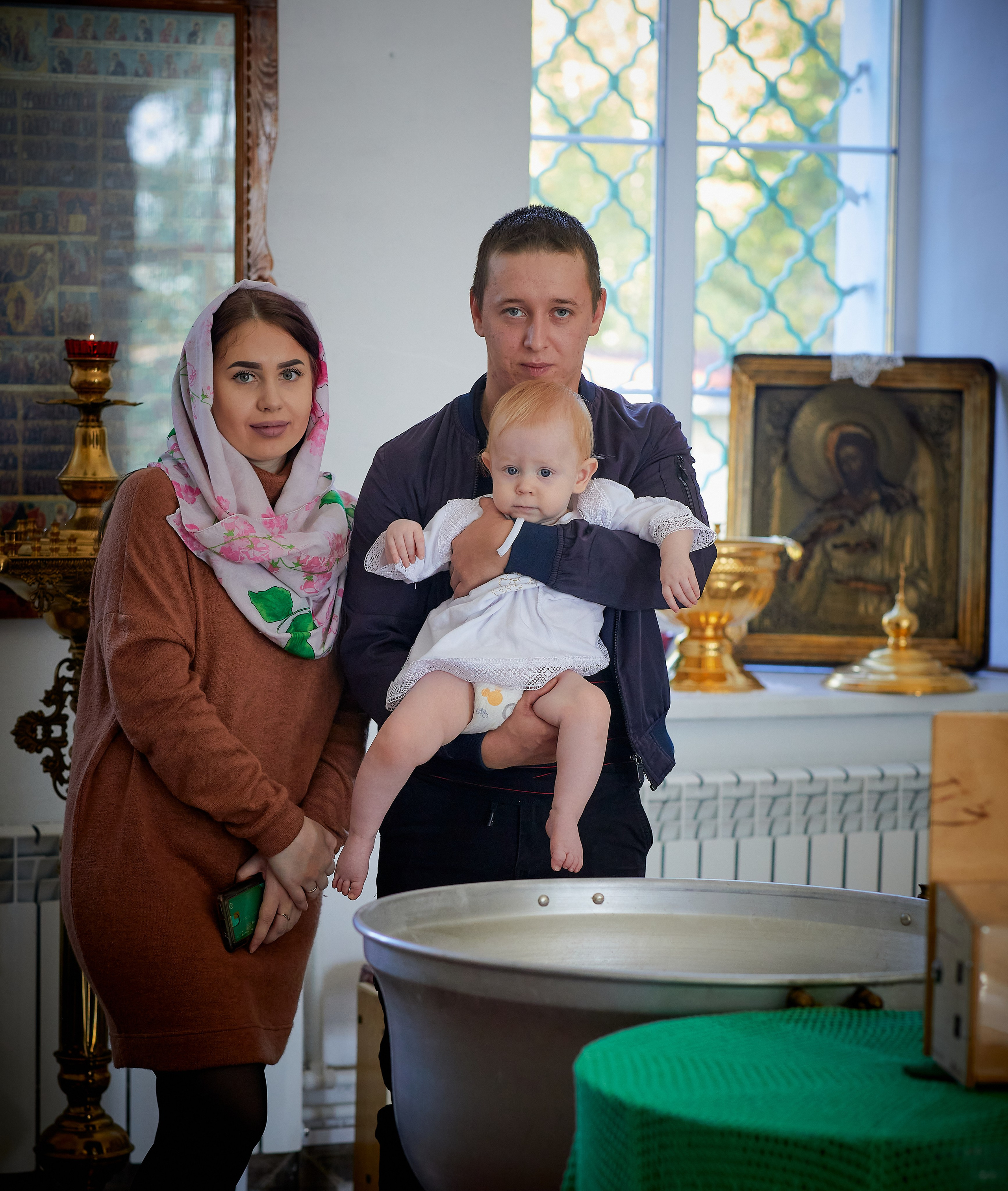 Крещение Сонечки. Семейный и детский фотограф в Ярославле Юлия Галашина