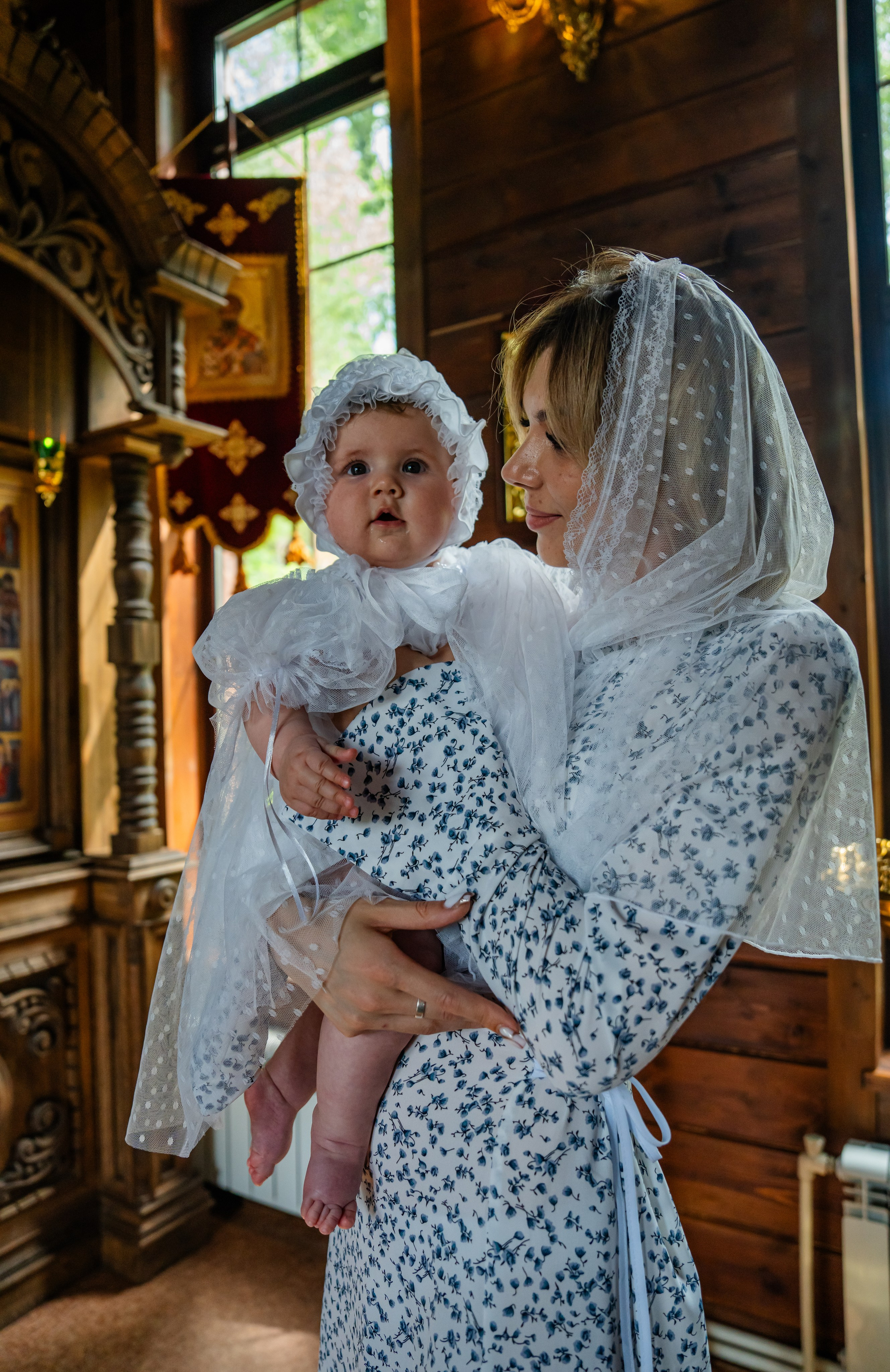 Таинство Крещения Евгении. Крамер Юлиана детский и семейный фотограф