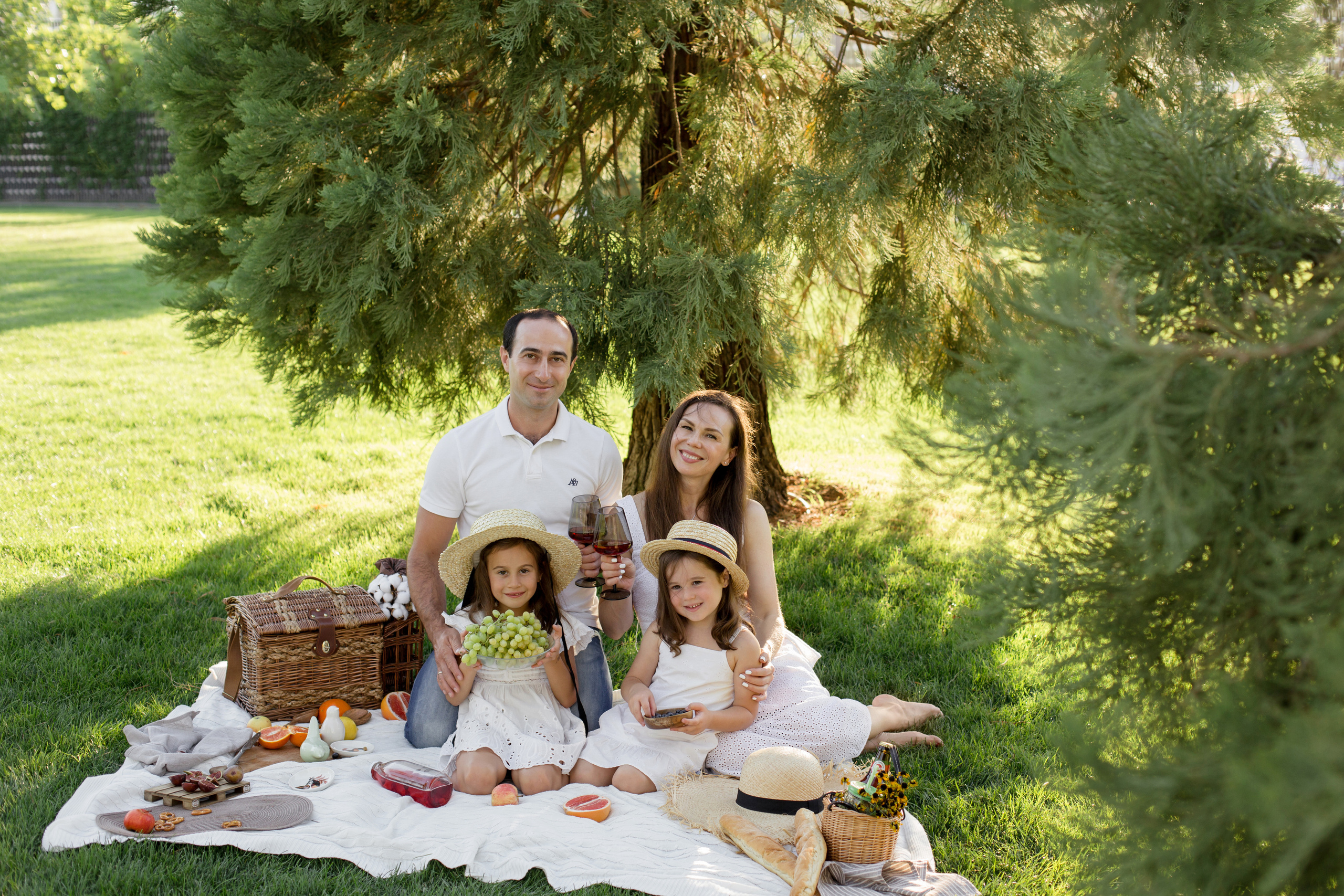 Семейная фотосессия на природе. Семейный и детский фотограф в Краснодаре Мария Галло