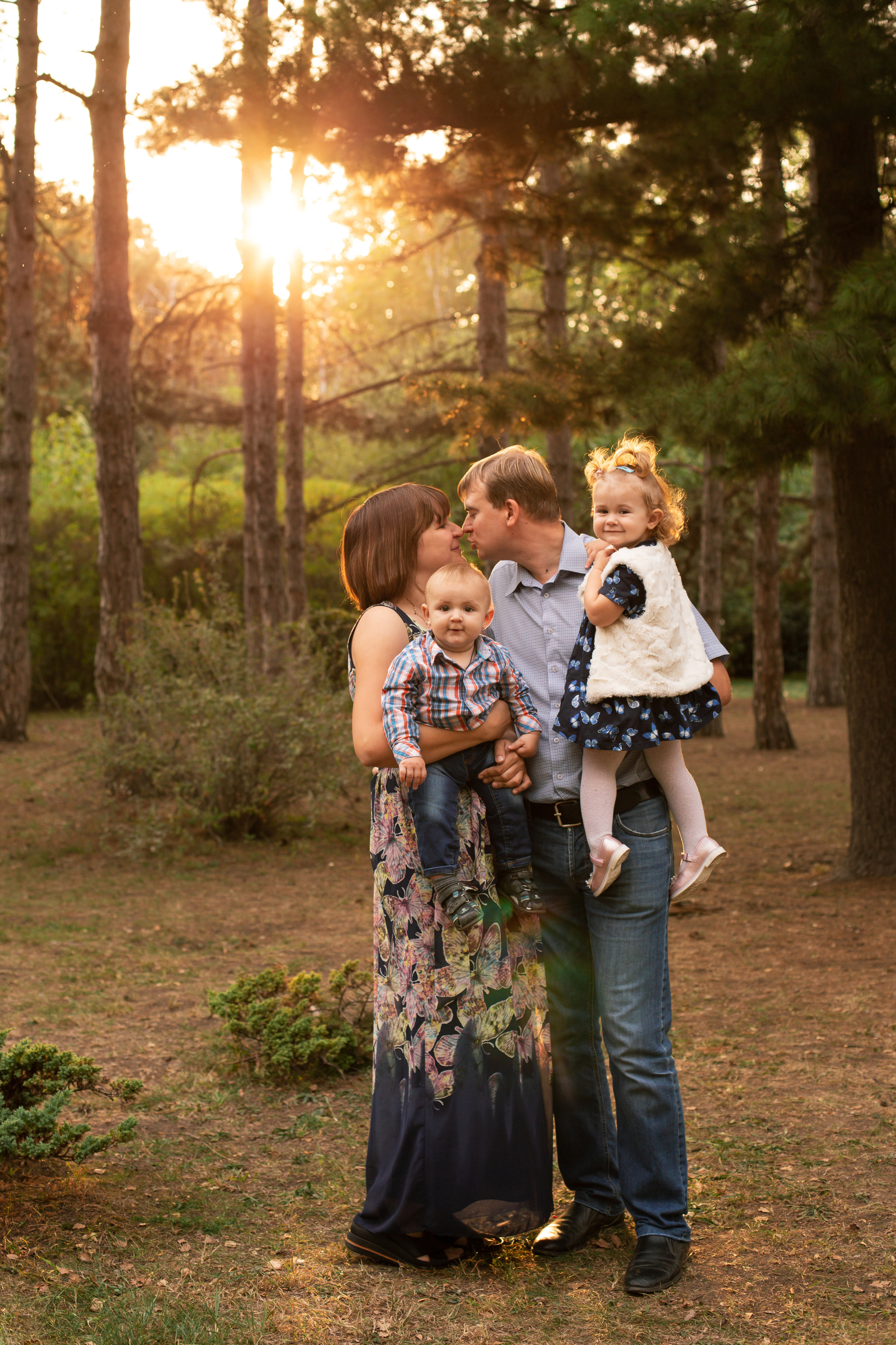 Семейная фотосессия на природе. Семейный и детский фотограф в Краснодаре Мария Галло