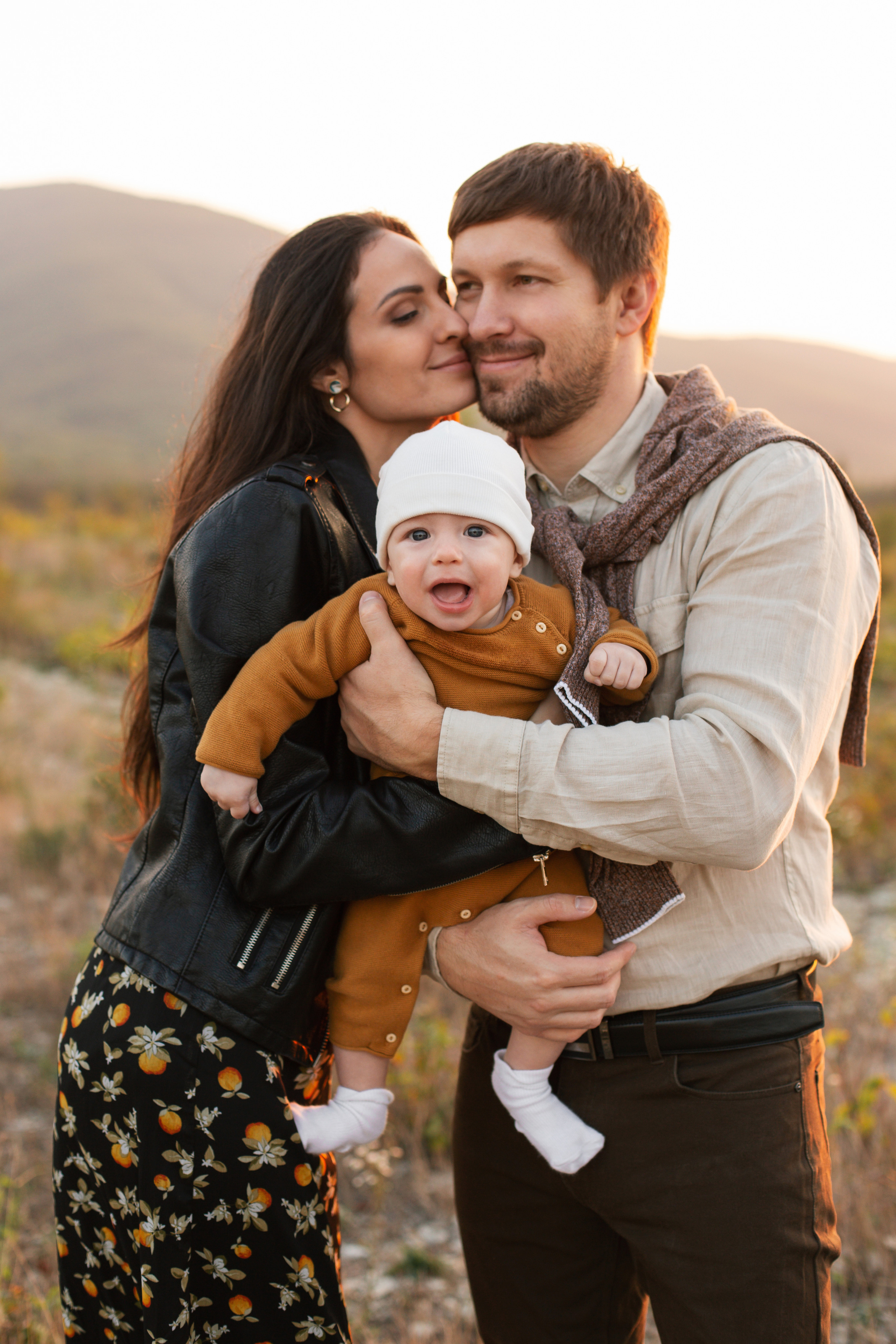 Семейная фотосессия на природе. Семейный и детский фотограф в Краснодаре Мария Галло
