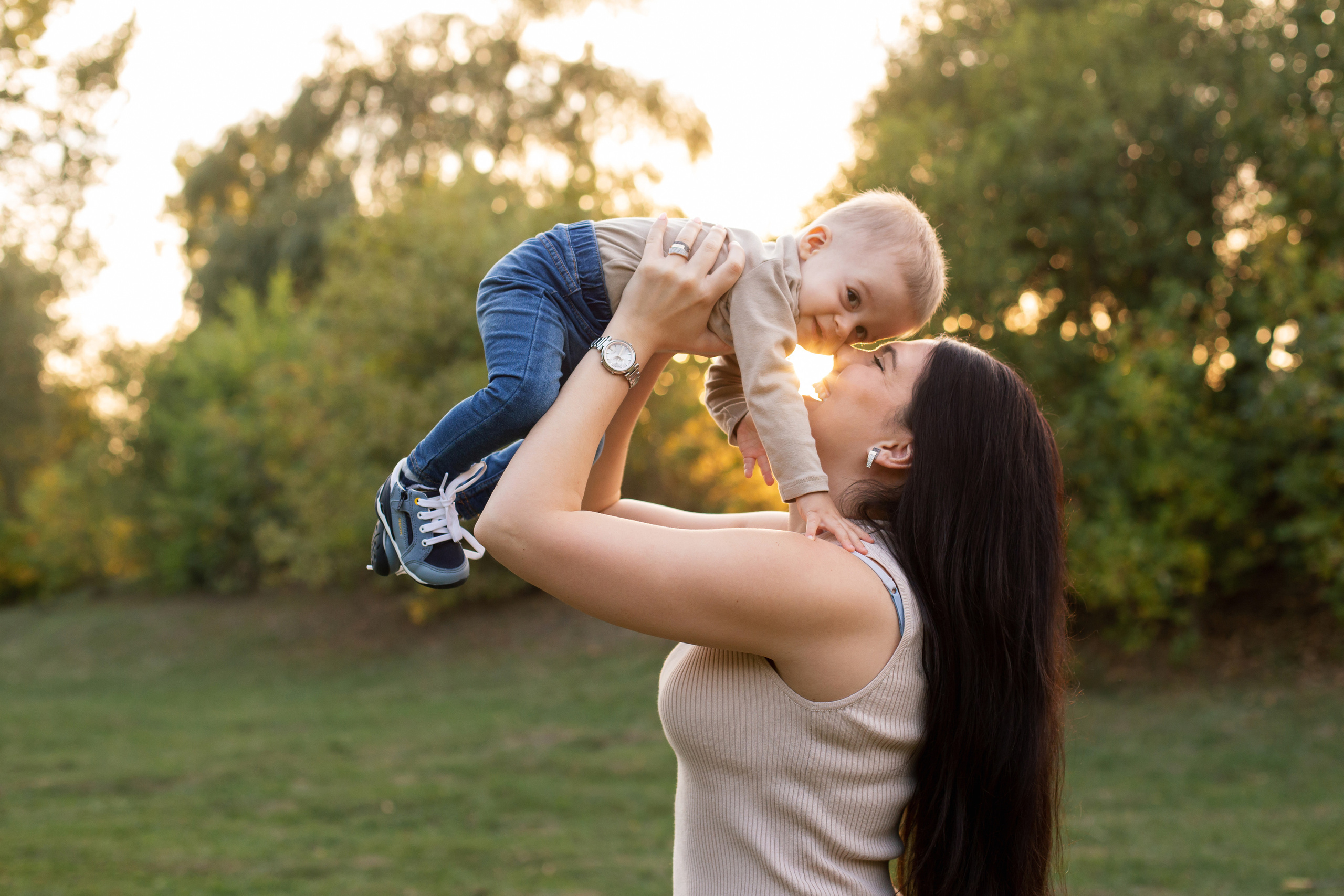 Семейная фотосессия на природе. Семейный и детский фотограф в Краснодаре Мария Галло