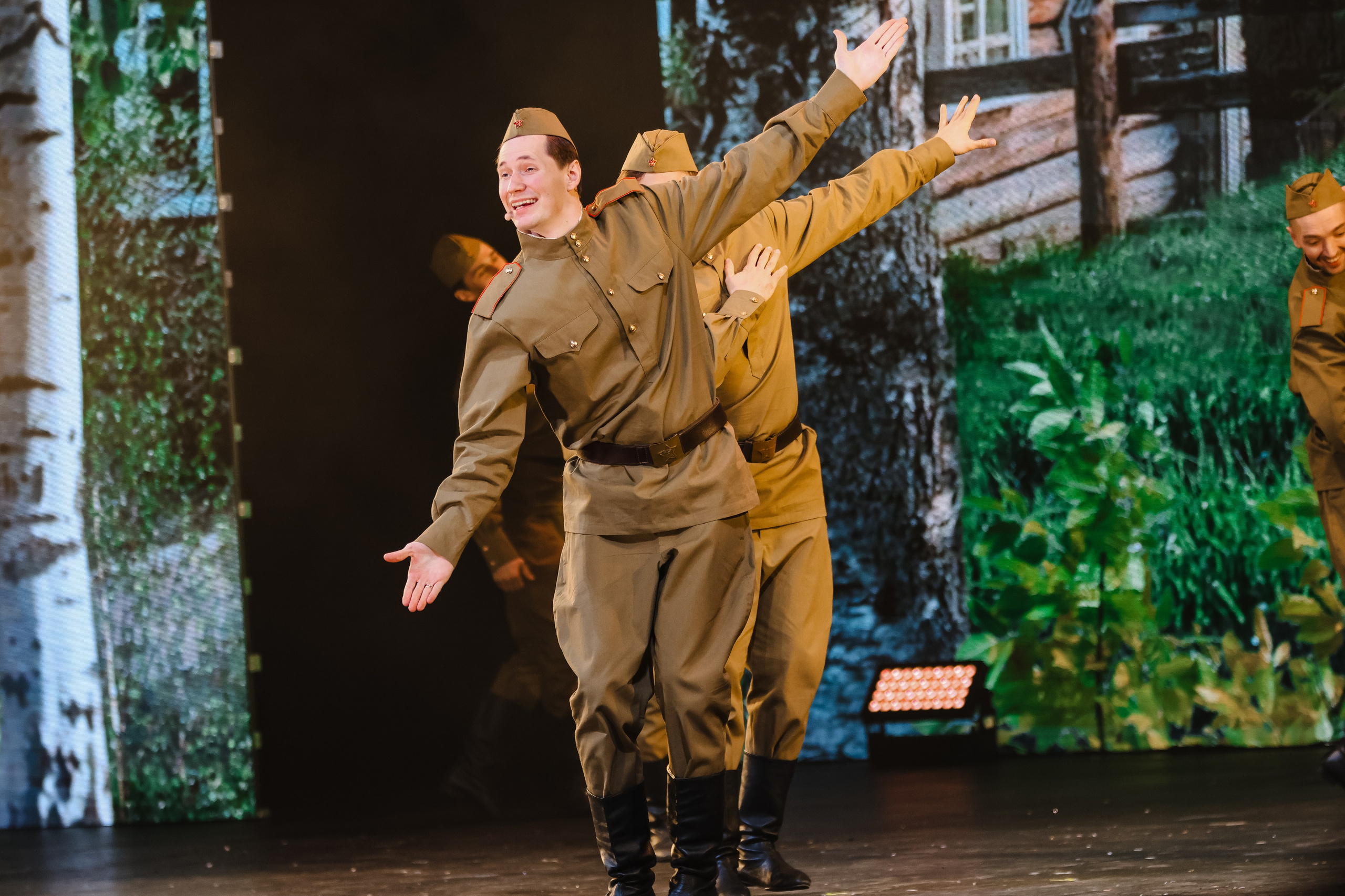 Василий Теркин, театр «Русская песня». Фотограф Ольга Махалова — Санкт-Петербург, Москва, Нижний Новгород