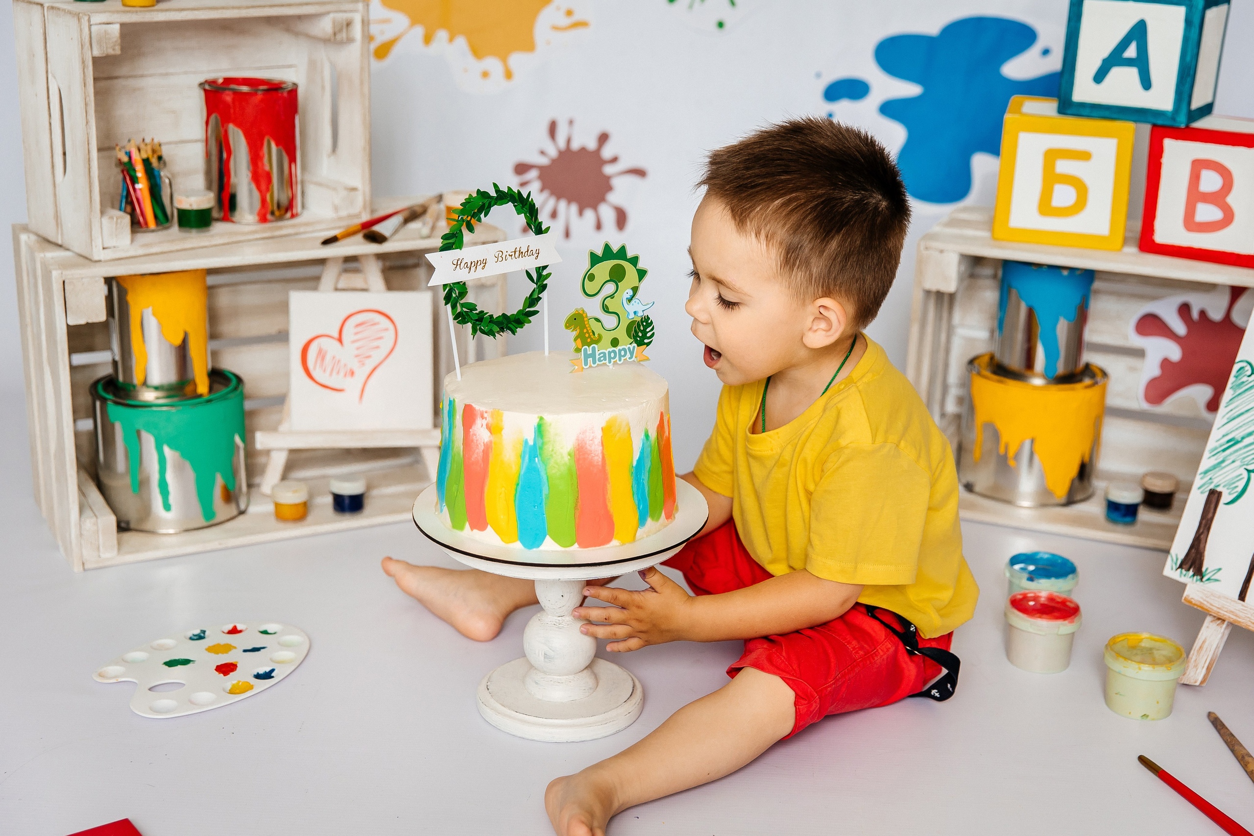 Краски. Детский фотограф, выпускные альбомы в Нижнем Новгороде Бодягина Мария