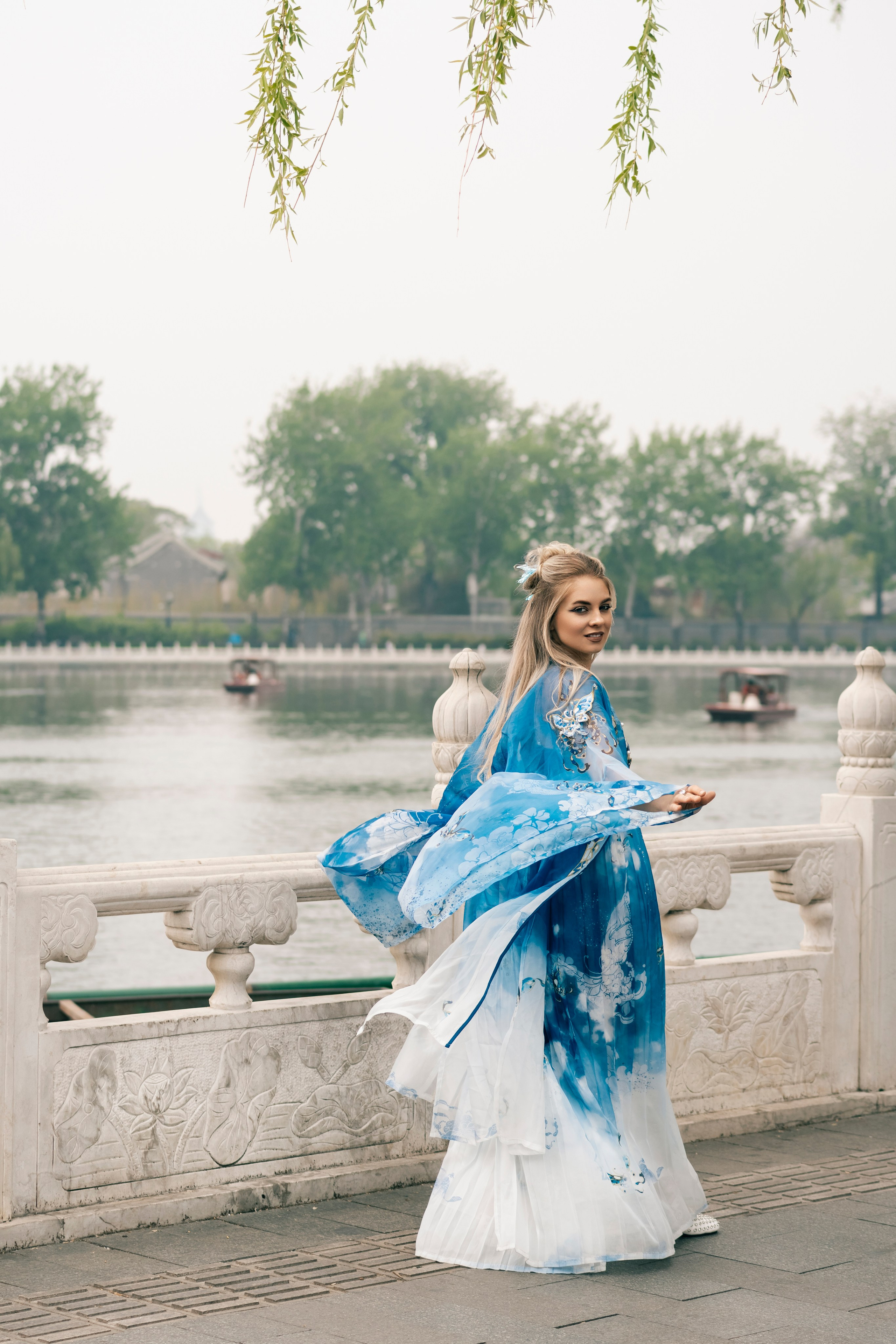 Photoshoot in Hanfu dresses