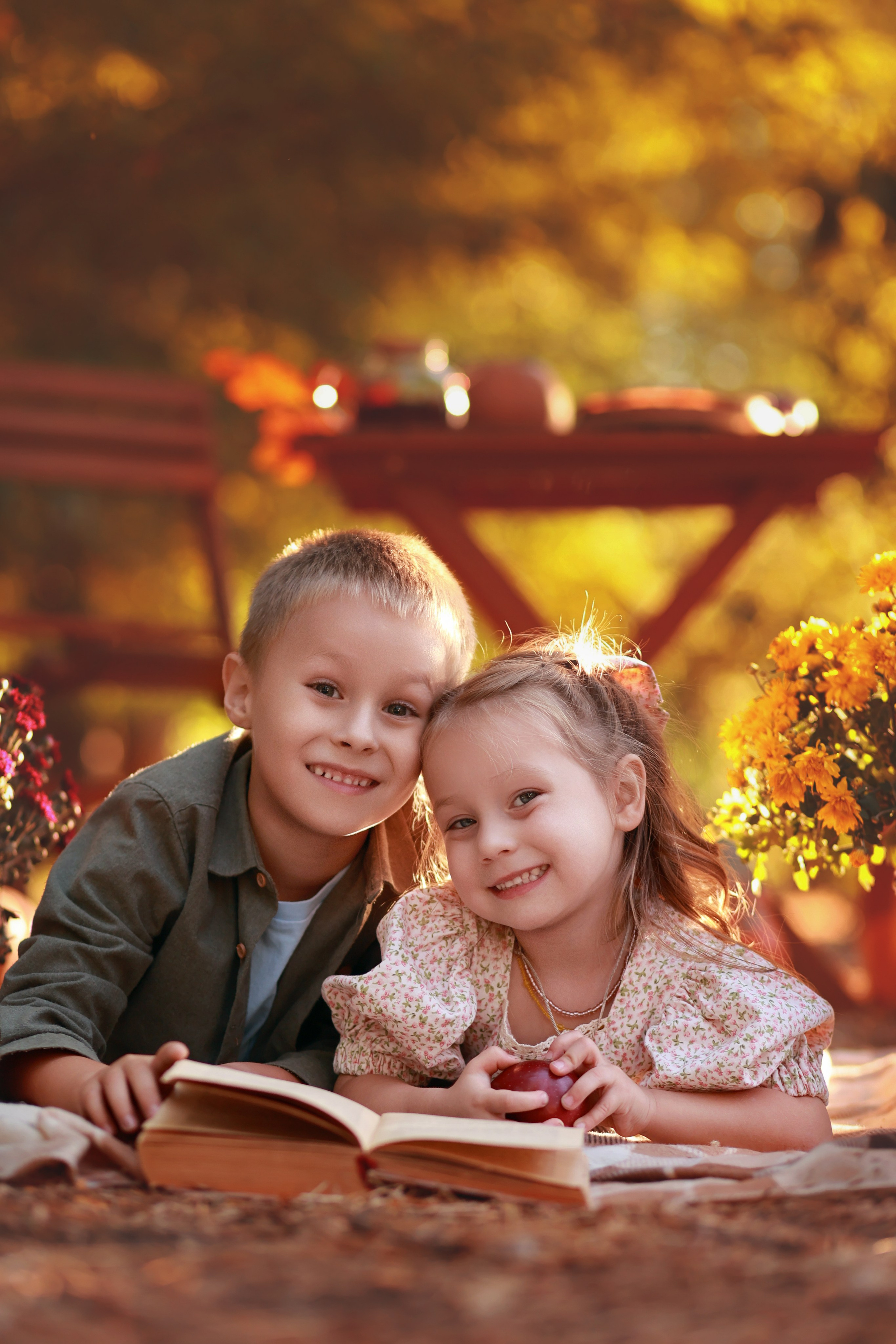 Пикник в парке. Детский семейный фотограф Краснодар
