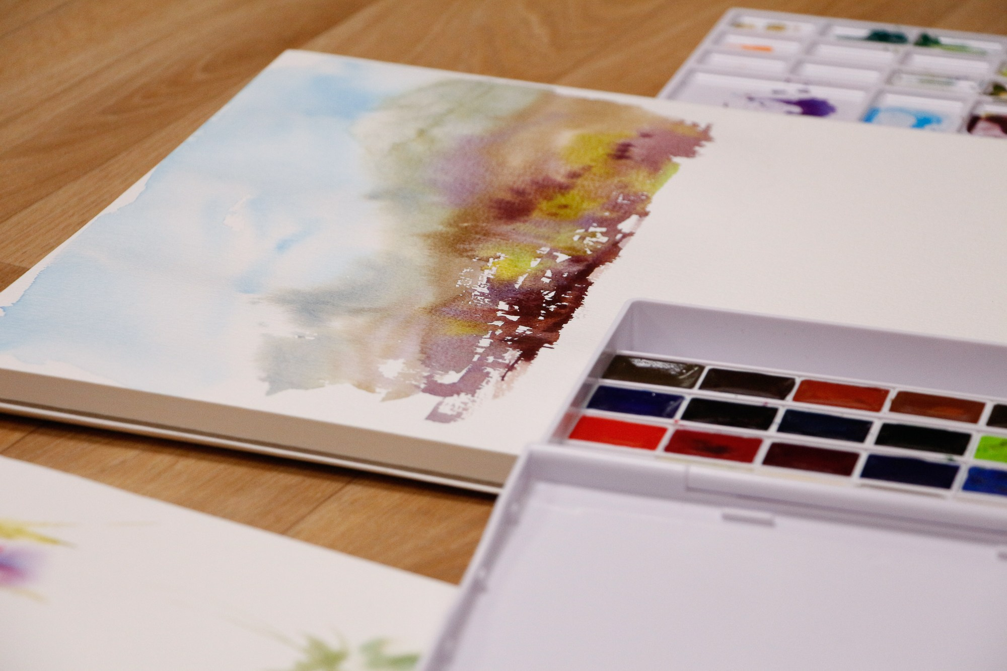 Акварельный демо-класс. Фотограф в Екатеринбурге Пойгина Елена