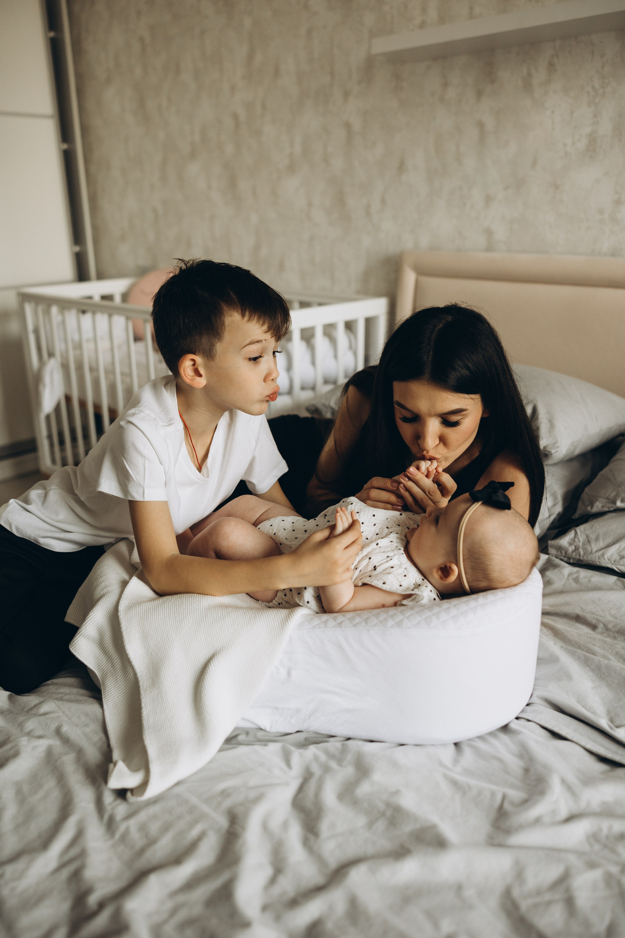 Марина, Илья и Аня. Семейный фотограф в Москве Виктория Ястребинская