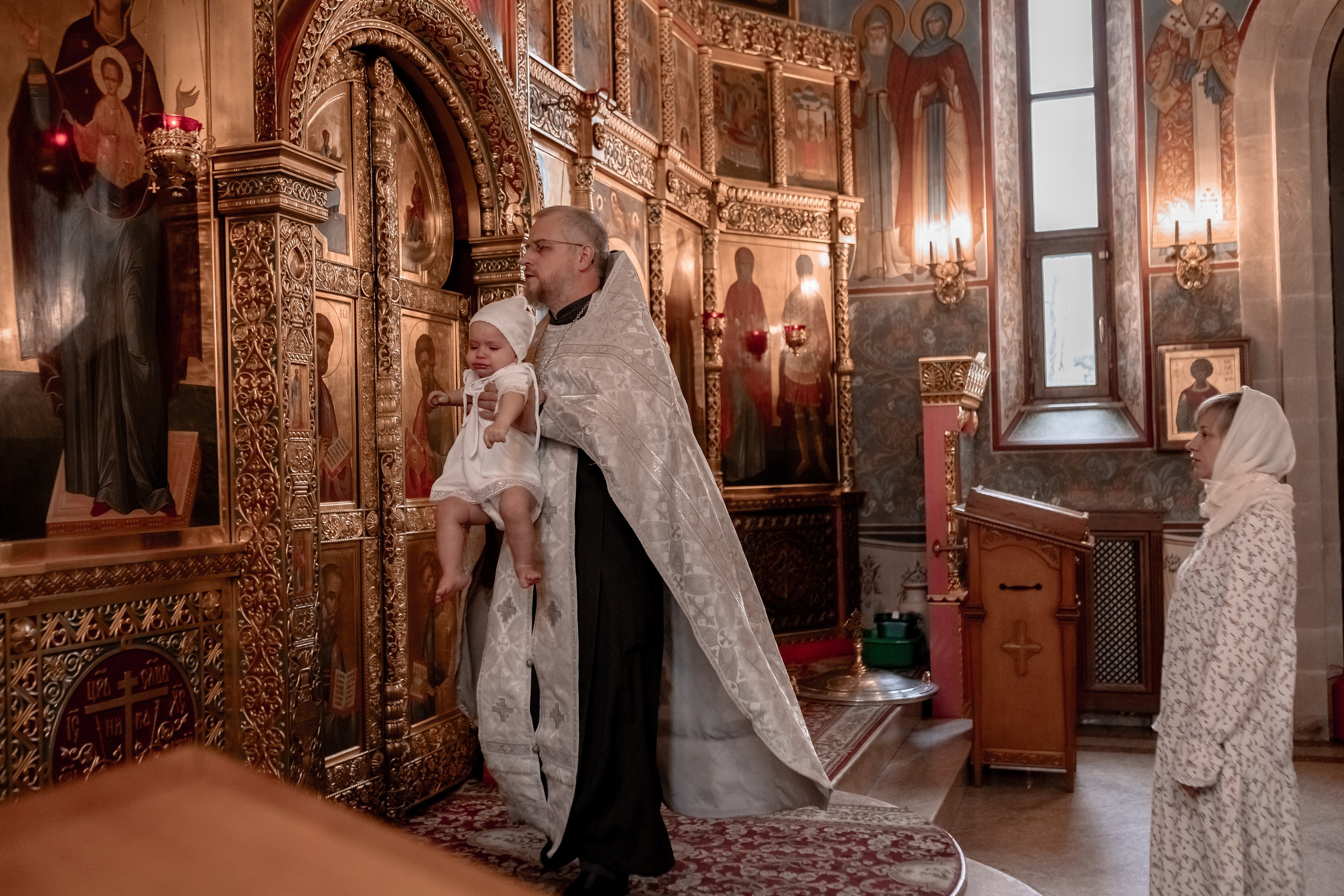 Крещение в Храме Сергия Радонежского на Рязанке. Профессиональный фотограф в Москве и Мо Мария Шантарёва