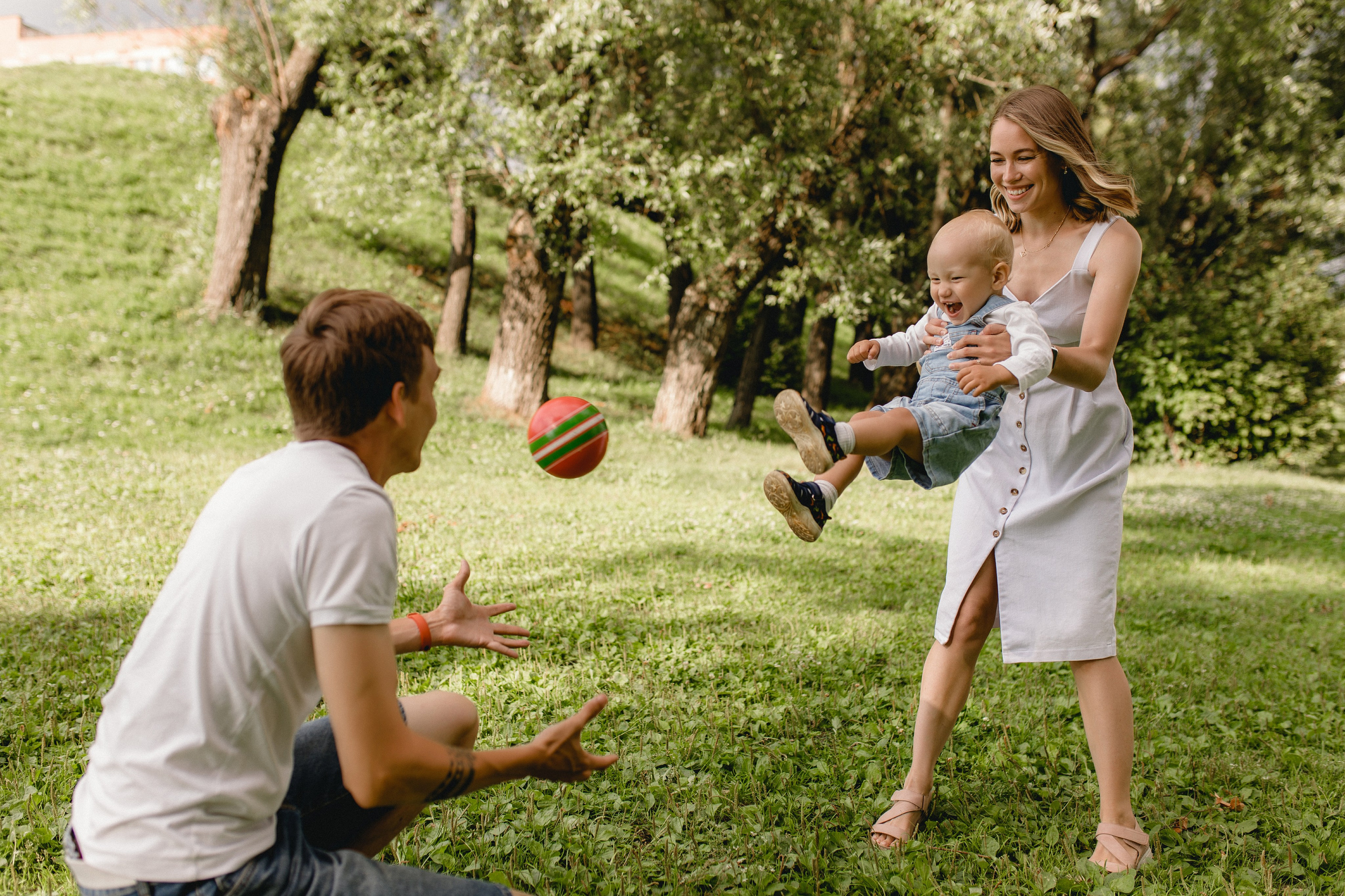 Денис, Настя и Андрюша. Главная