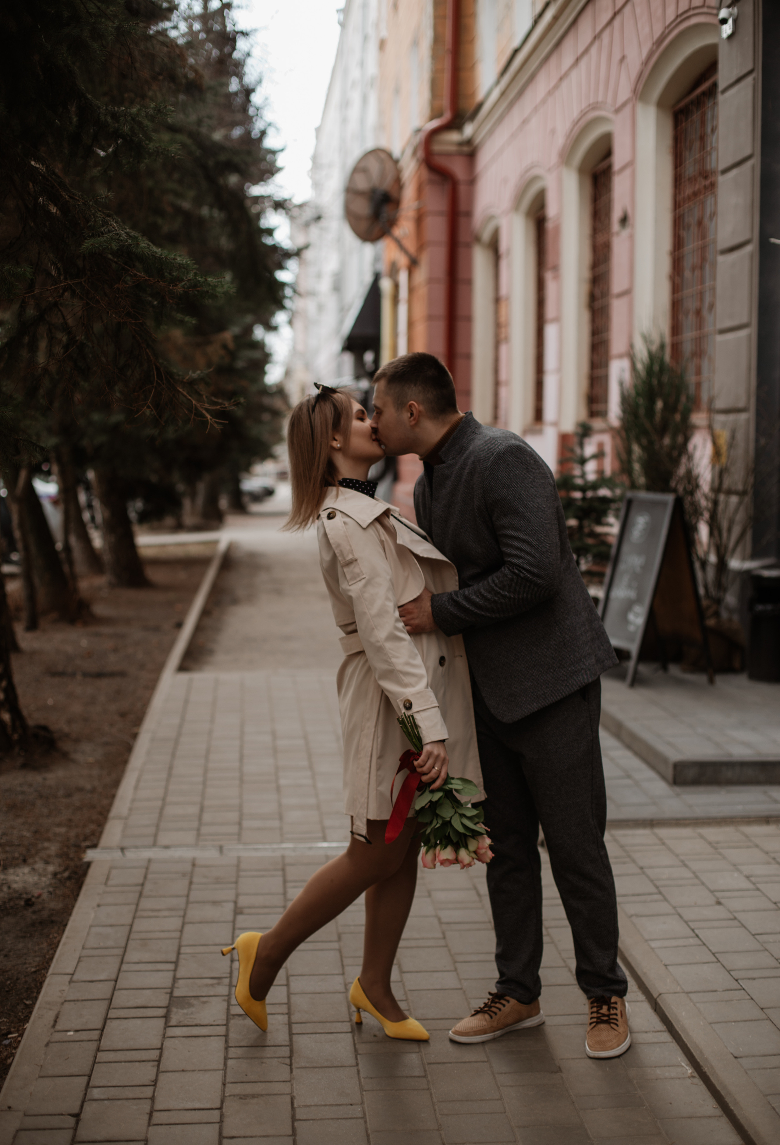 Прогулочная фотосессия в городе. Фотограф Брянск