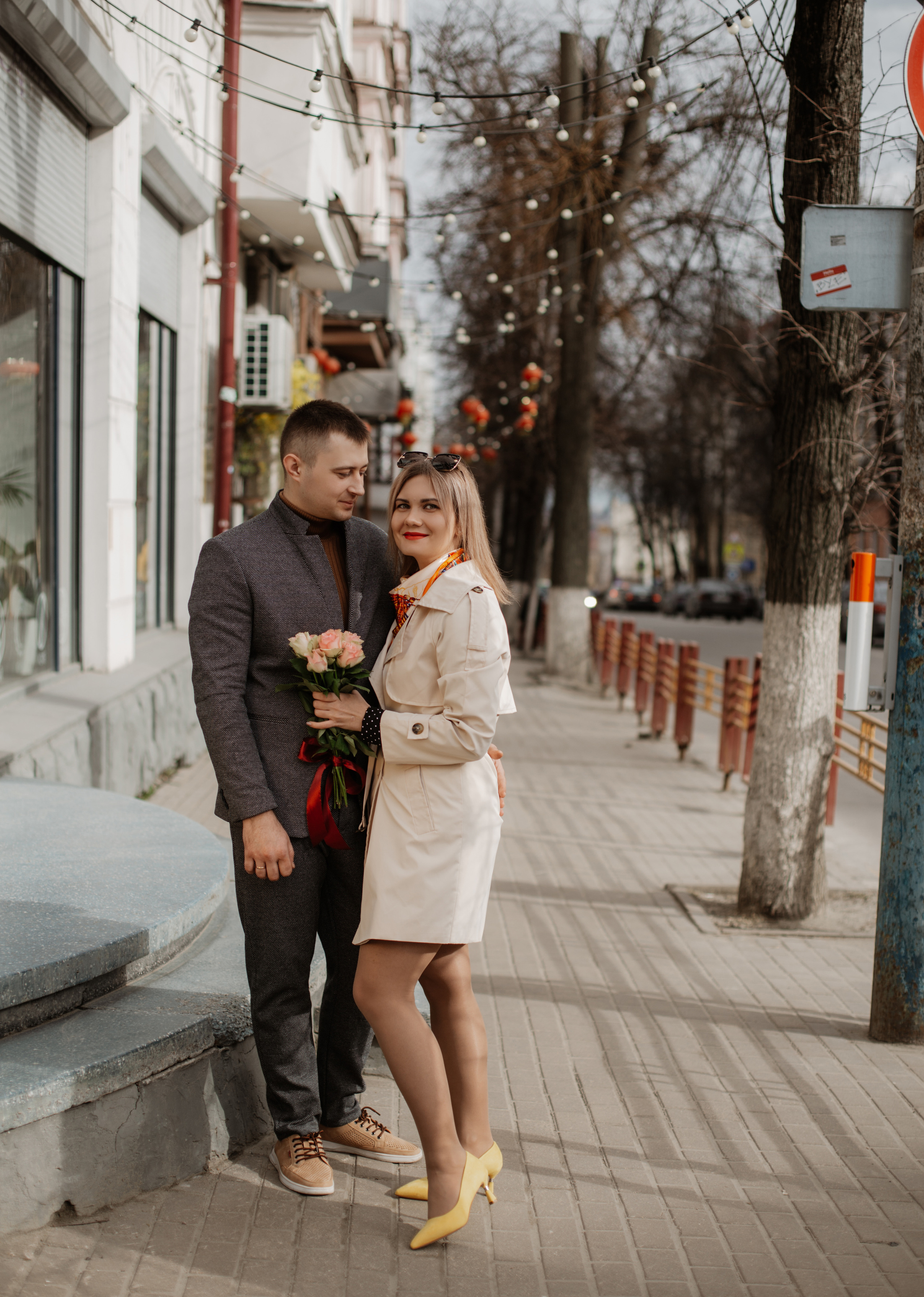 Прогулочная фотосессия в городе. Фотограф Брянск