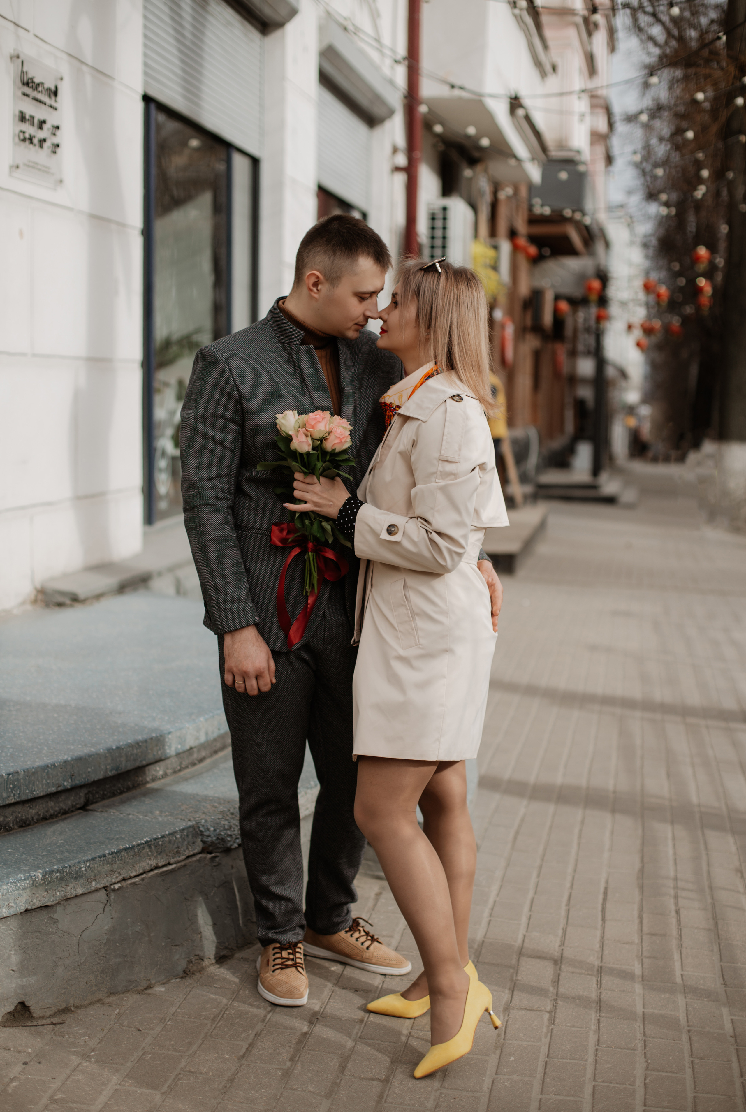 Прогулочная фотосессия в городе. Фотограф Брянск