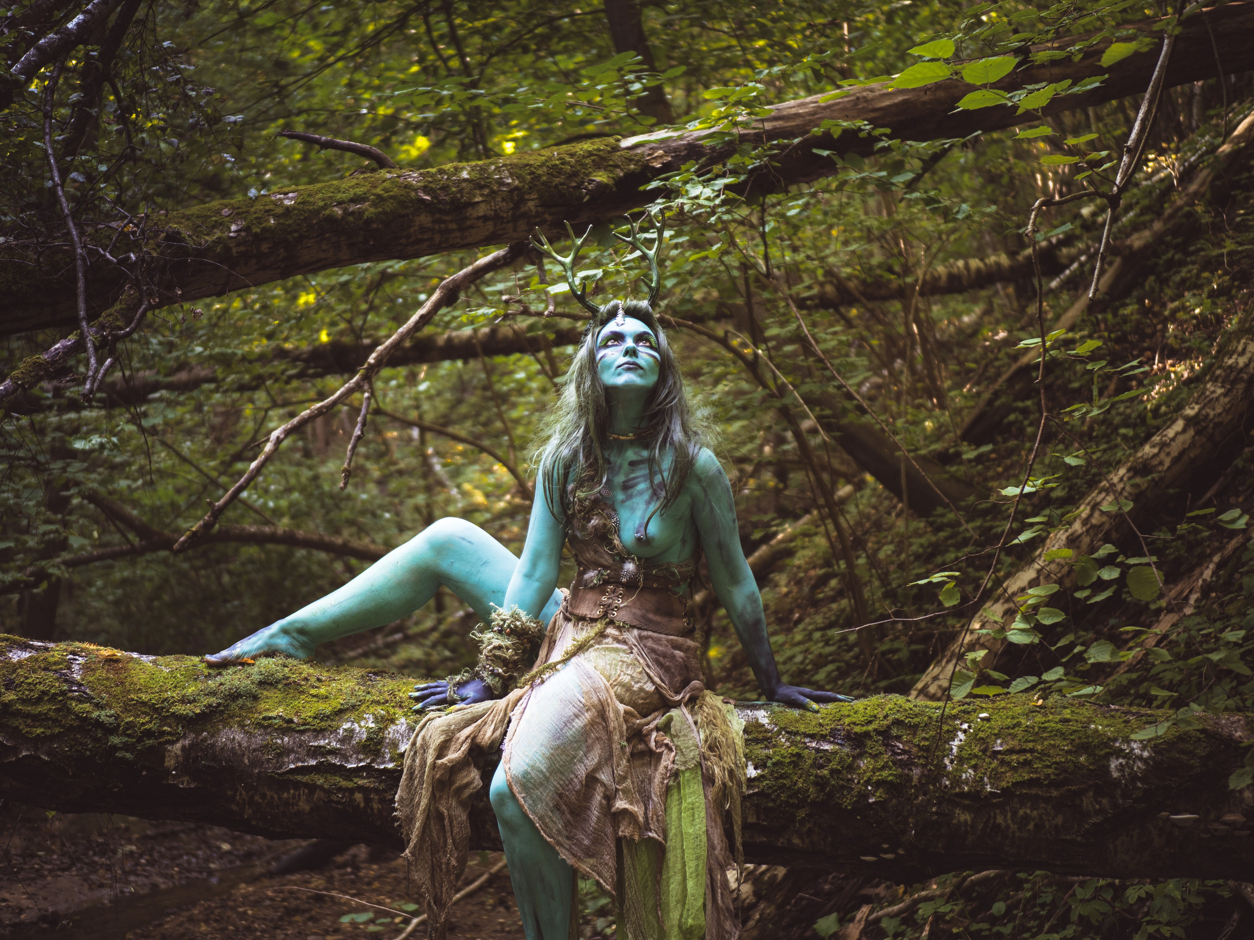 Лесной дух. Творческие сьемки