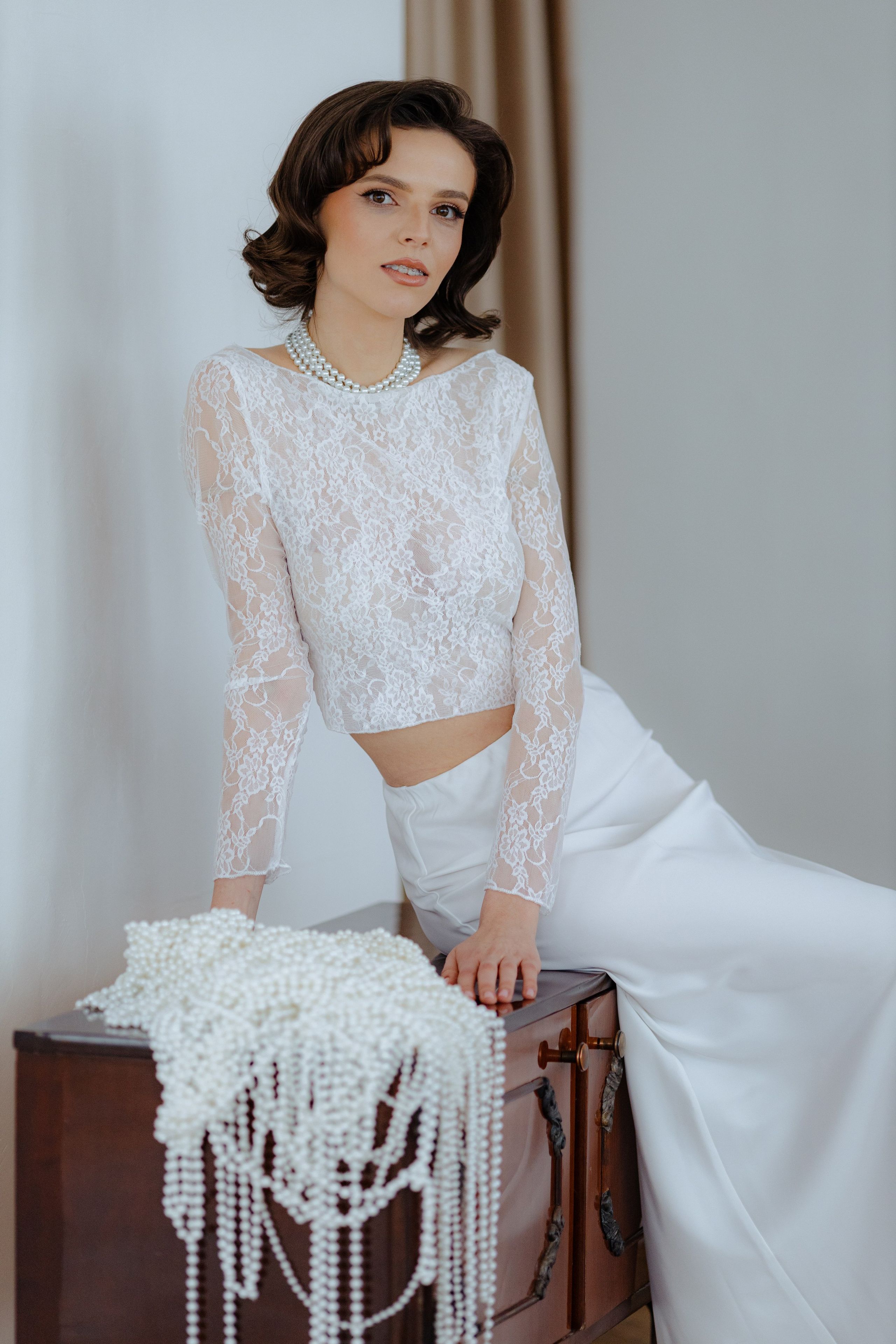 Свадебная творческая съемка в студии