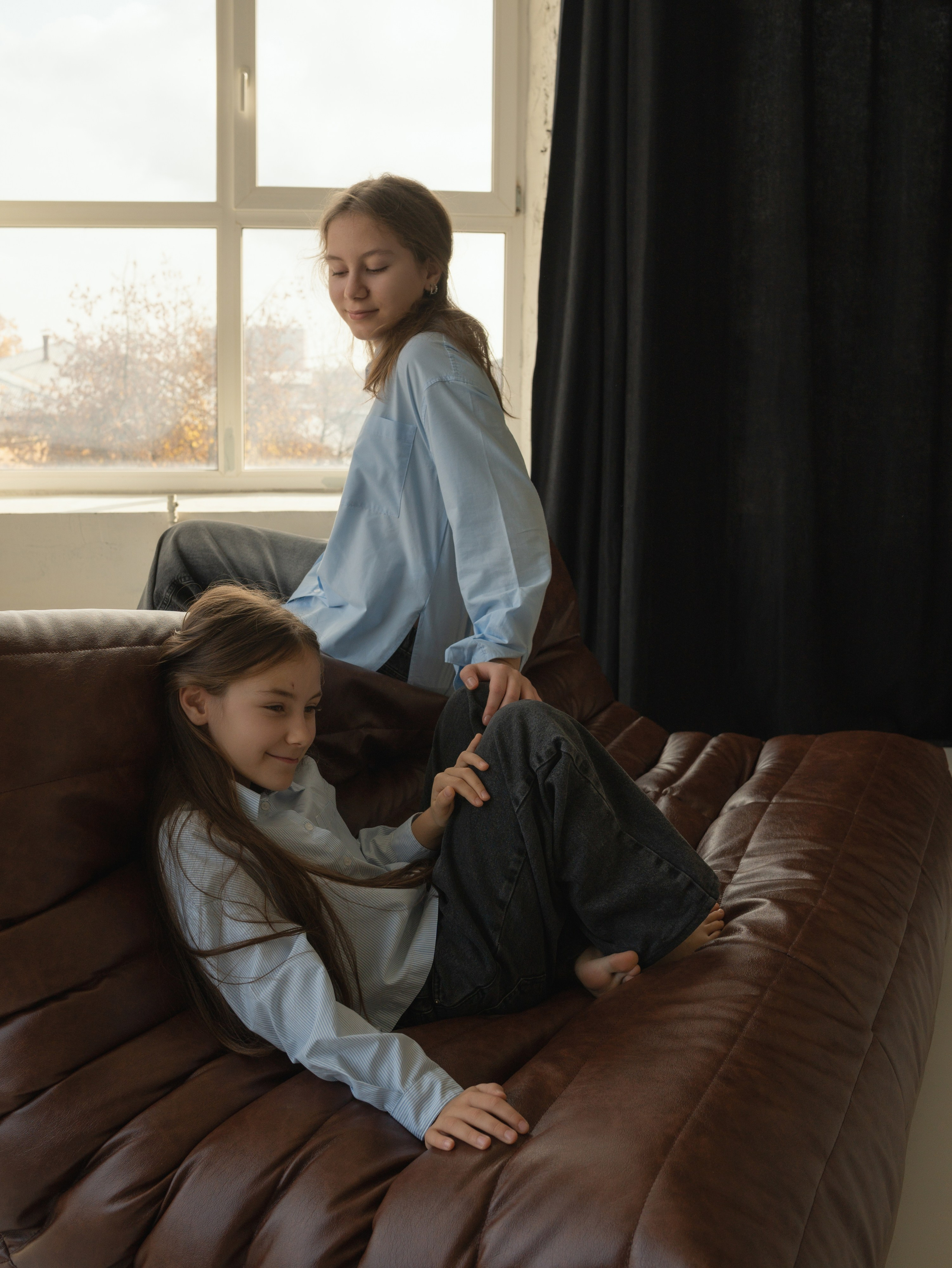 Сестры. Портретный фотограф в Москве — Захарова Полина