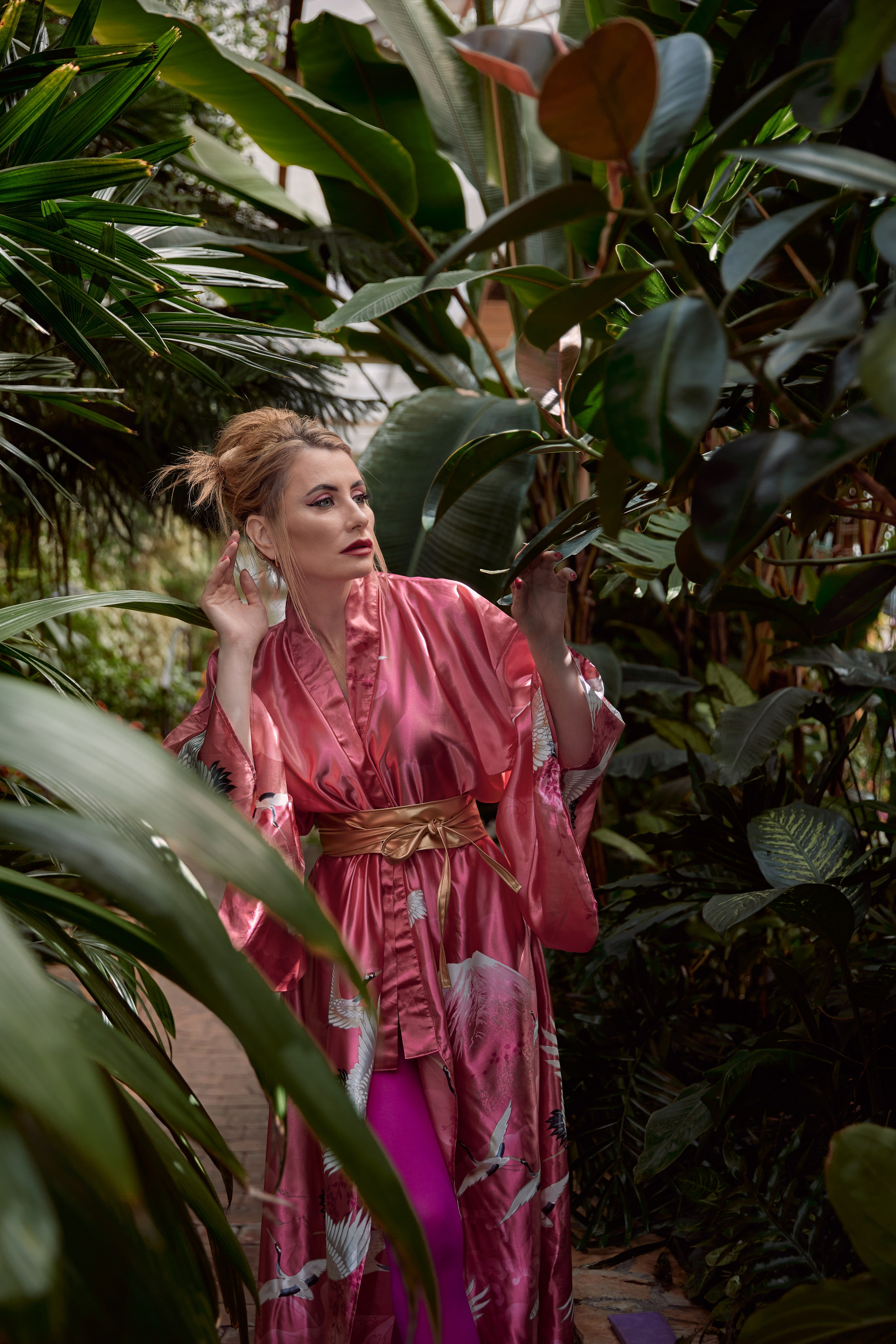 Марина, ботсад. Фотограф женского портрета, беременности и материнства Харькова Елена