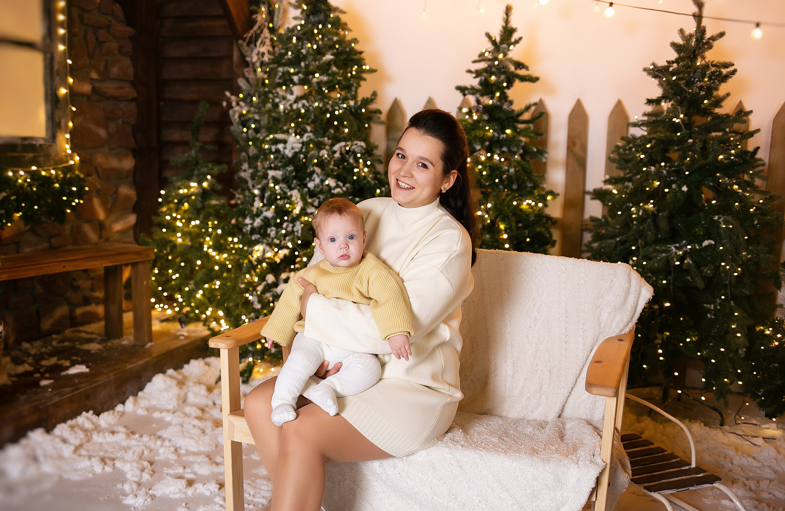 Новогодняя фотосессия. Фотограф новорожденных и семейный фотограф НСО г. Бердск Марина Львова