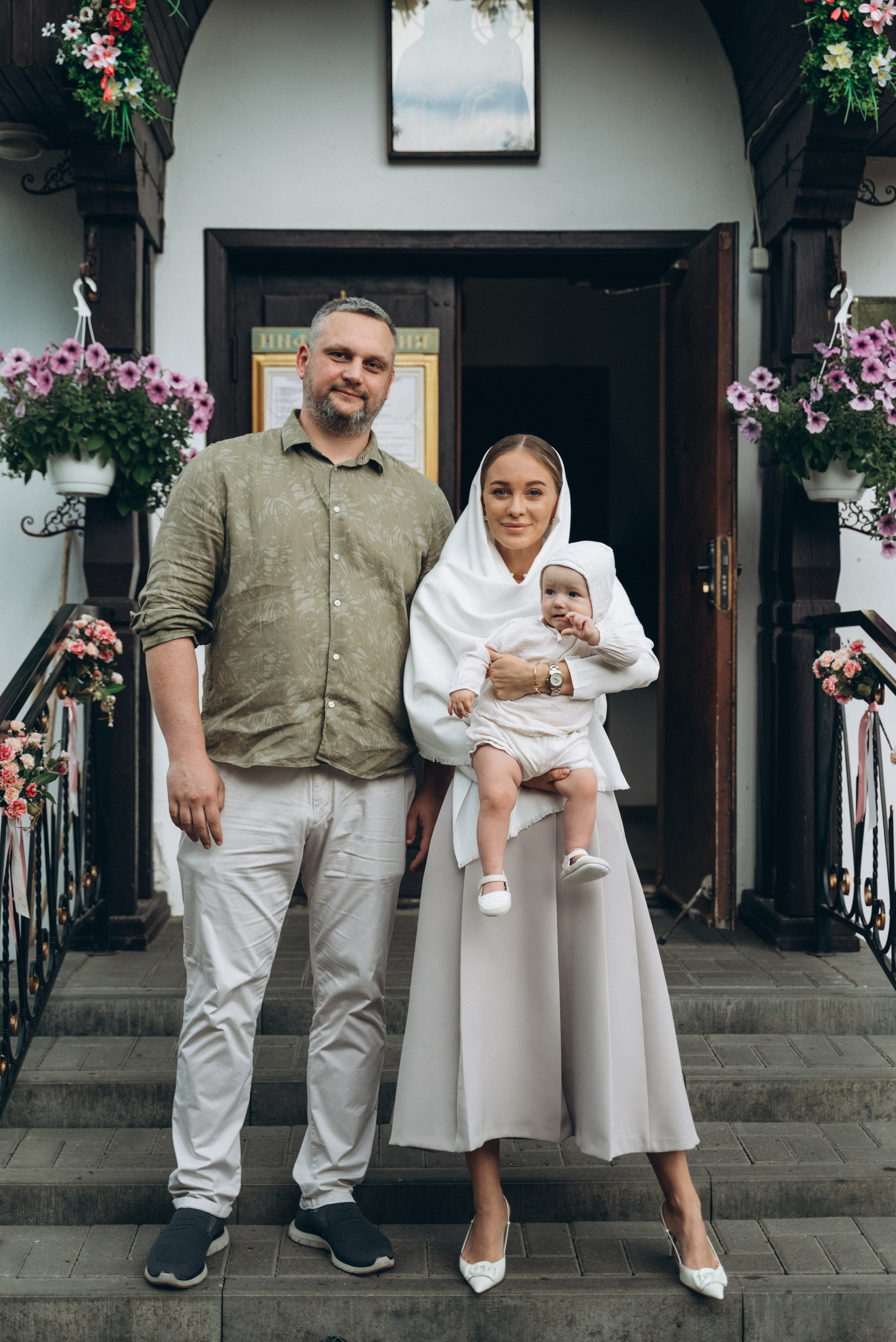 Крещение Есении. Семейный фотограф в Минске Дарья Дреко