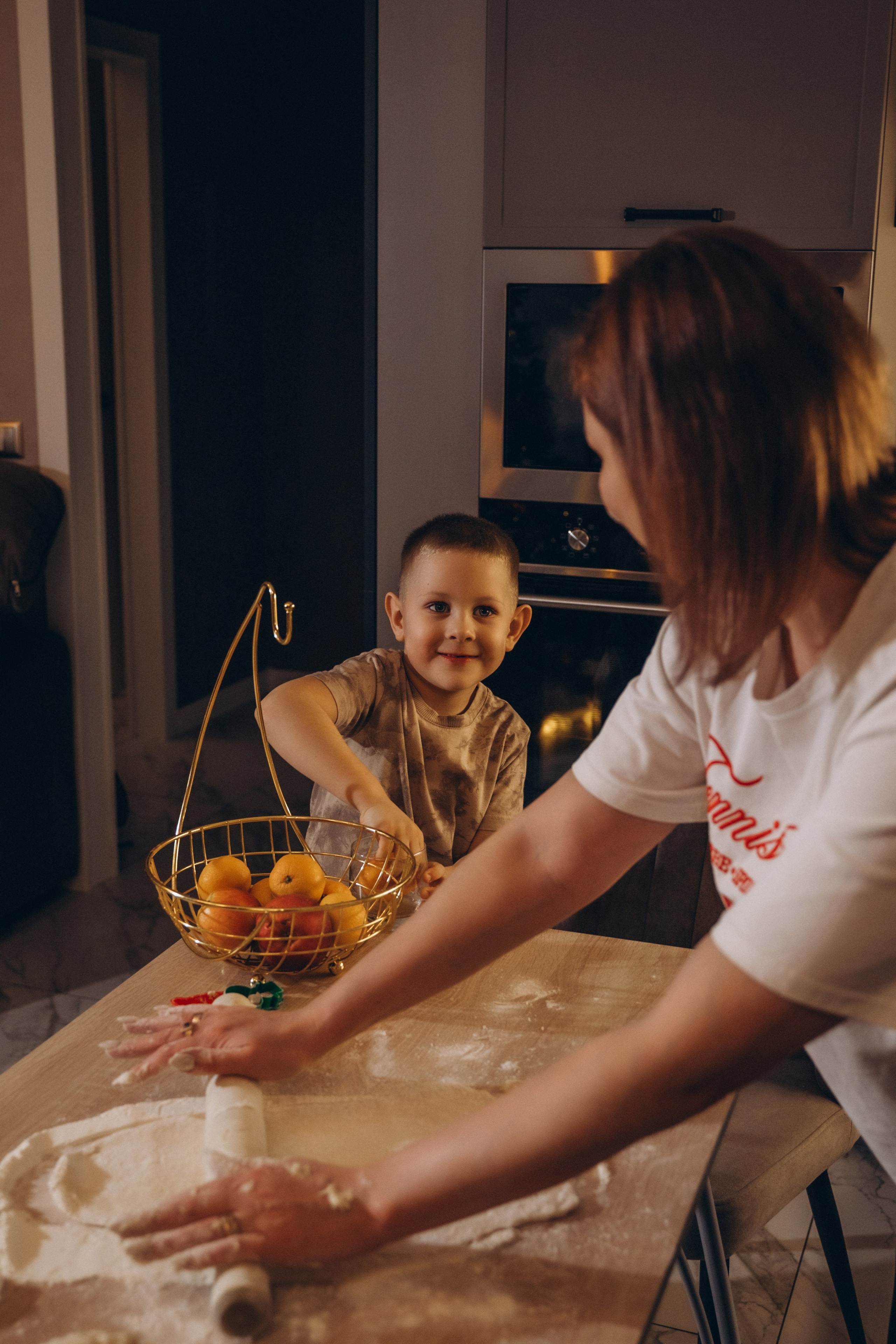 Семья Киприяновы, Новый год дома. Семейный фотограф в Белгороде Амелина Алина