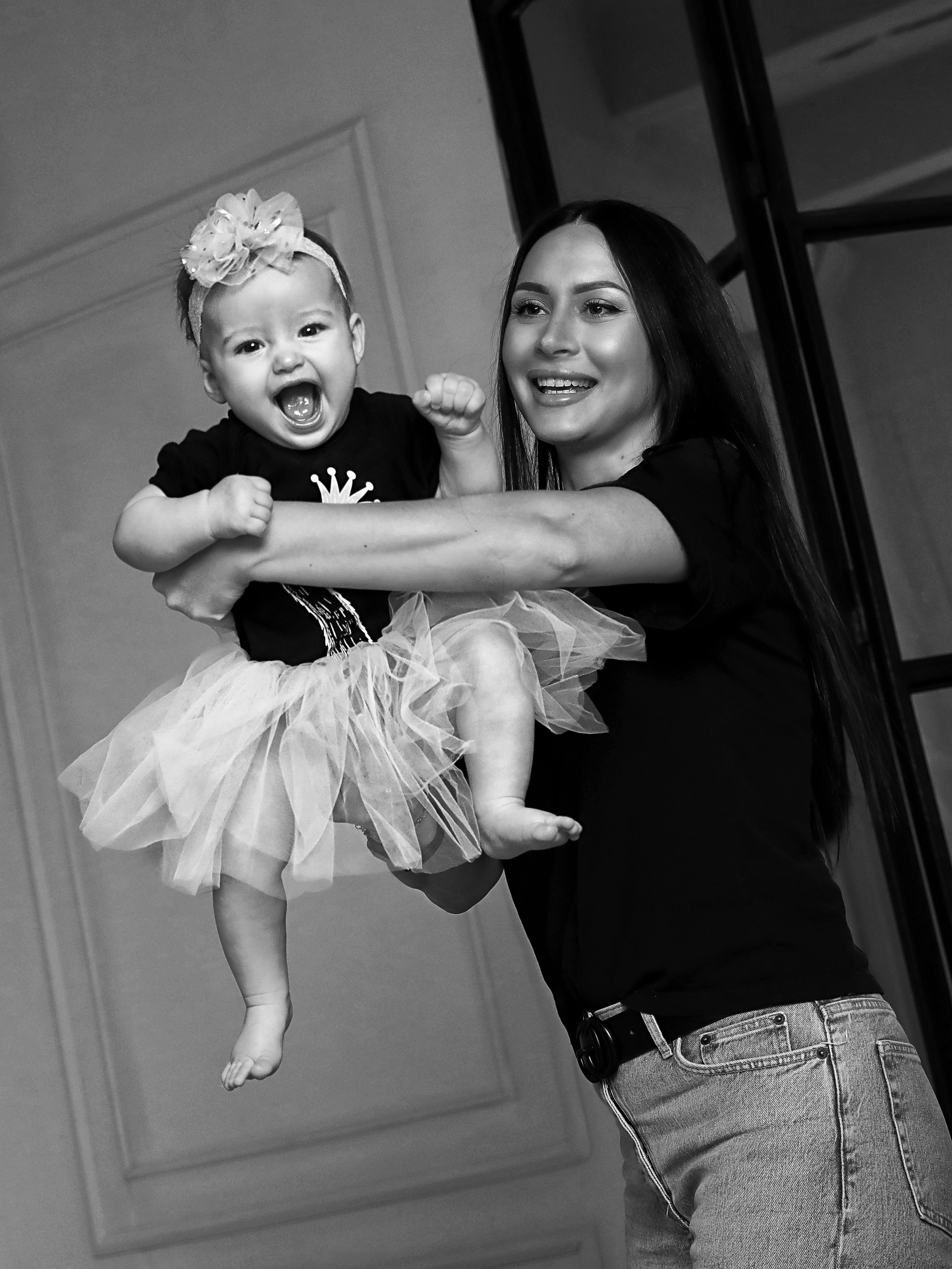 Фото мамы с маленькой дочкой. Фотограф Наталья Колинько