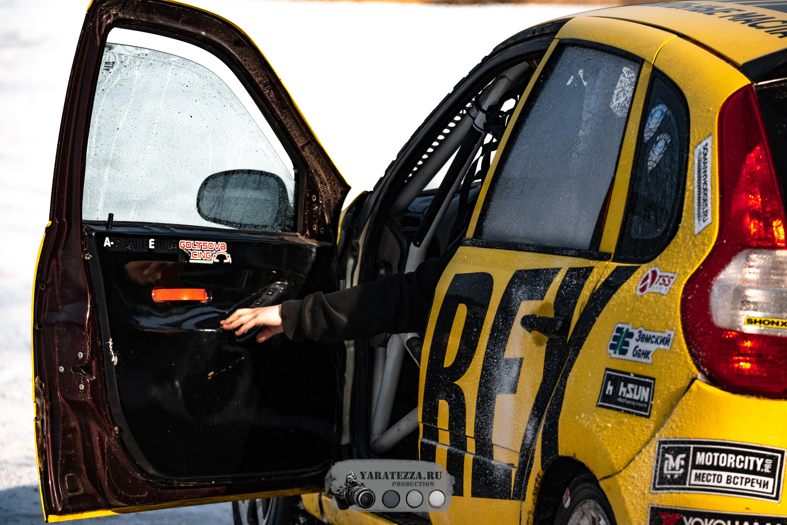 Тренировочный день на ледовой трассе. Yaratezza production