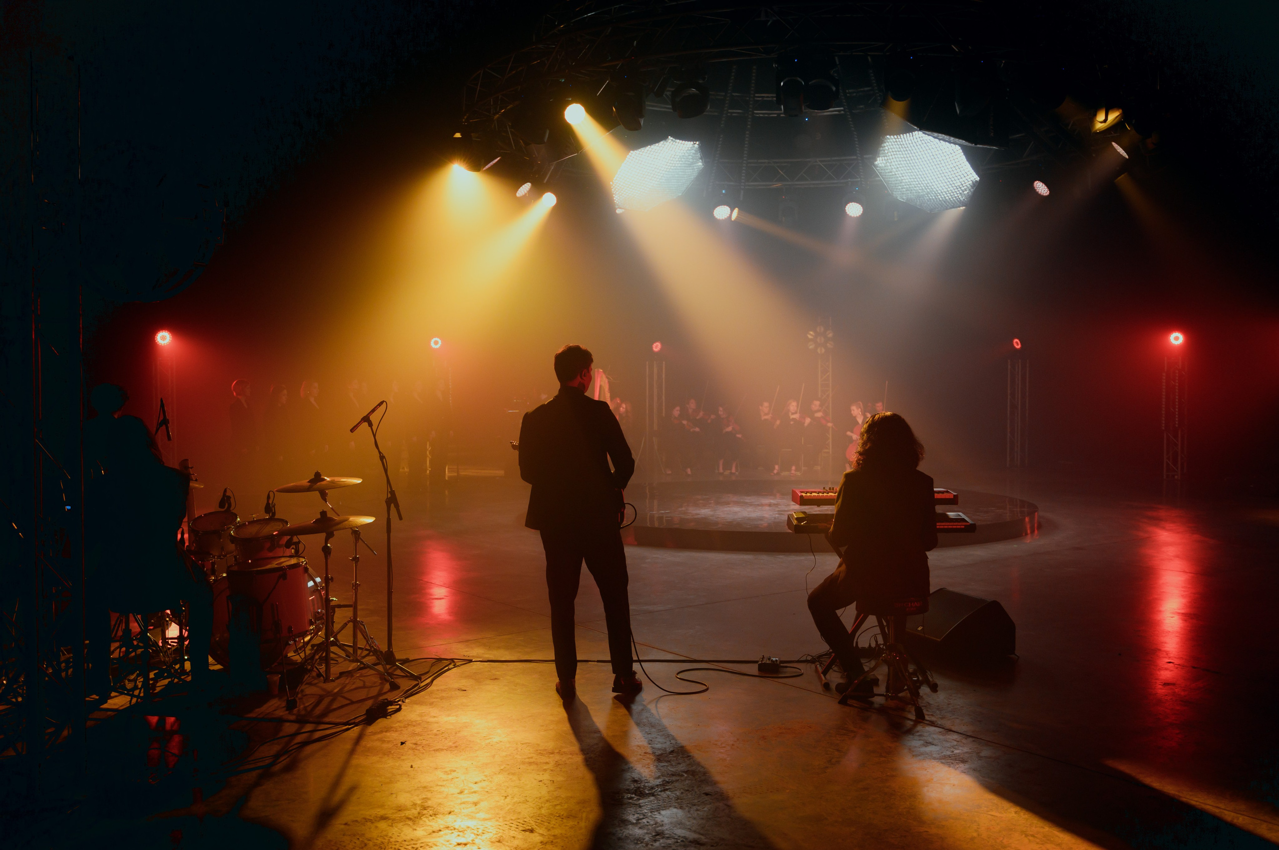 Бэк The Claps. Фотограф Вадим Лакомкин