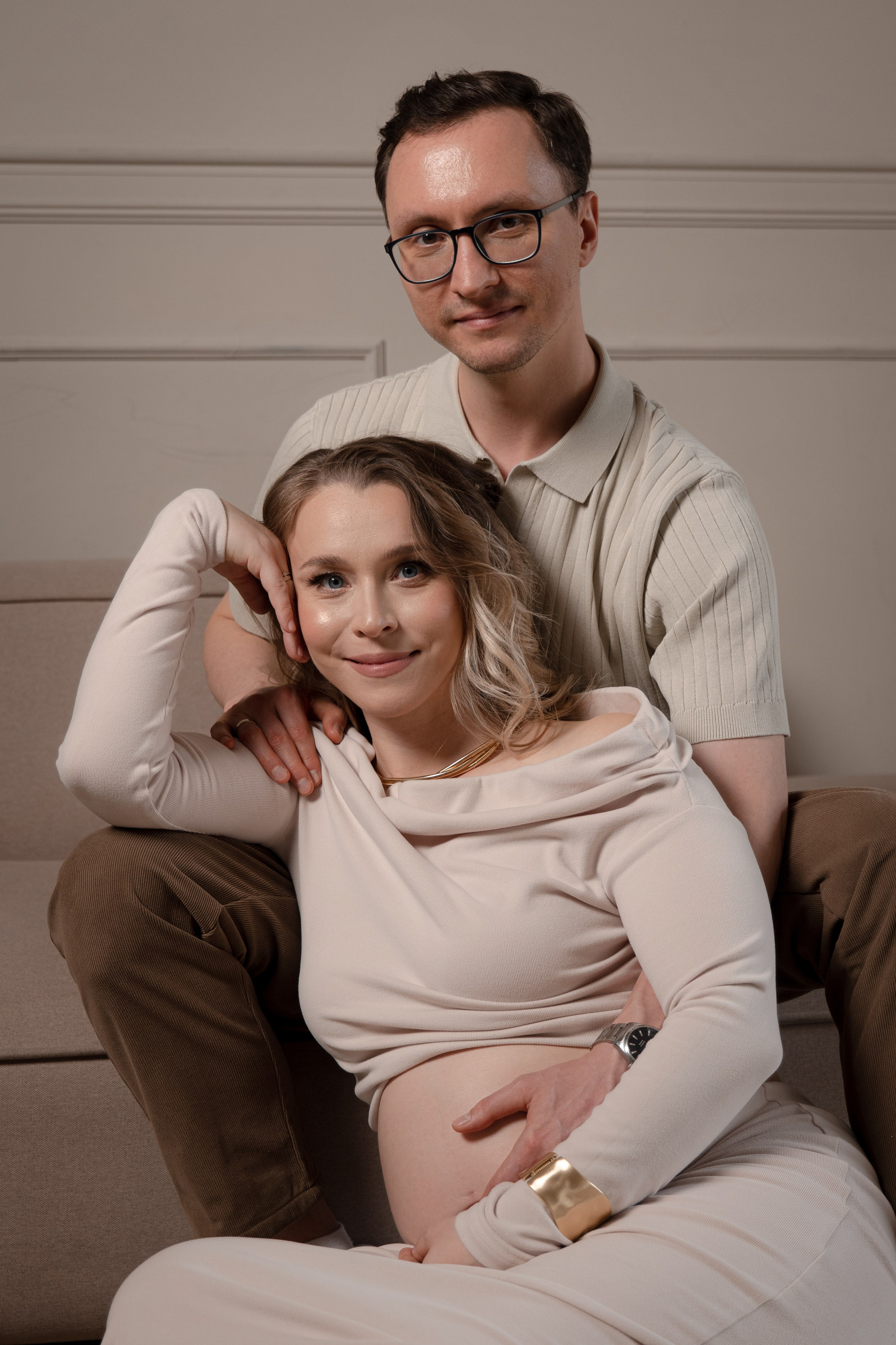 Семейная фотосессия в студии. Портретный и репортажный фотограф в Сочи Рамодина Юлия