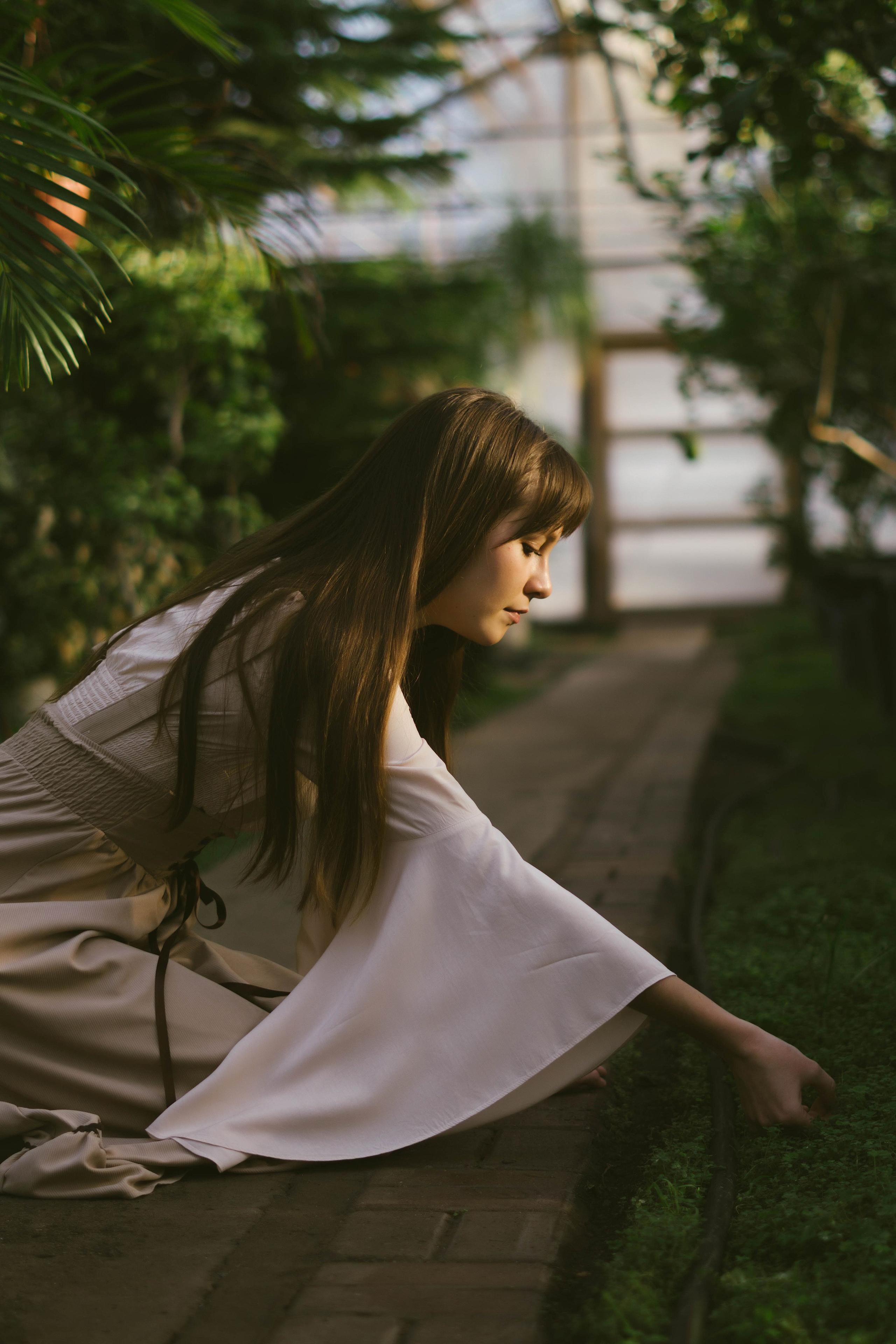 Съёмка в оранжерее. Фотограф в Липецке и Москве Рыкова Юлия