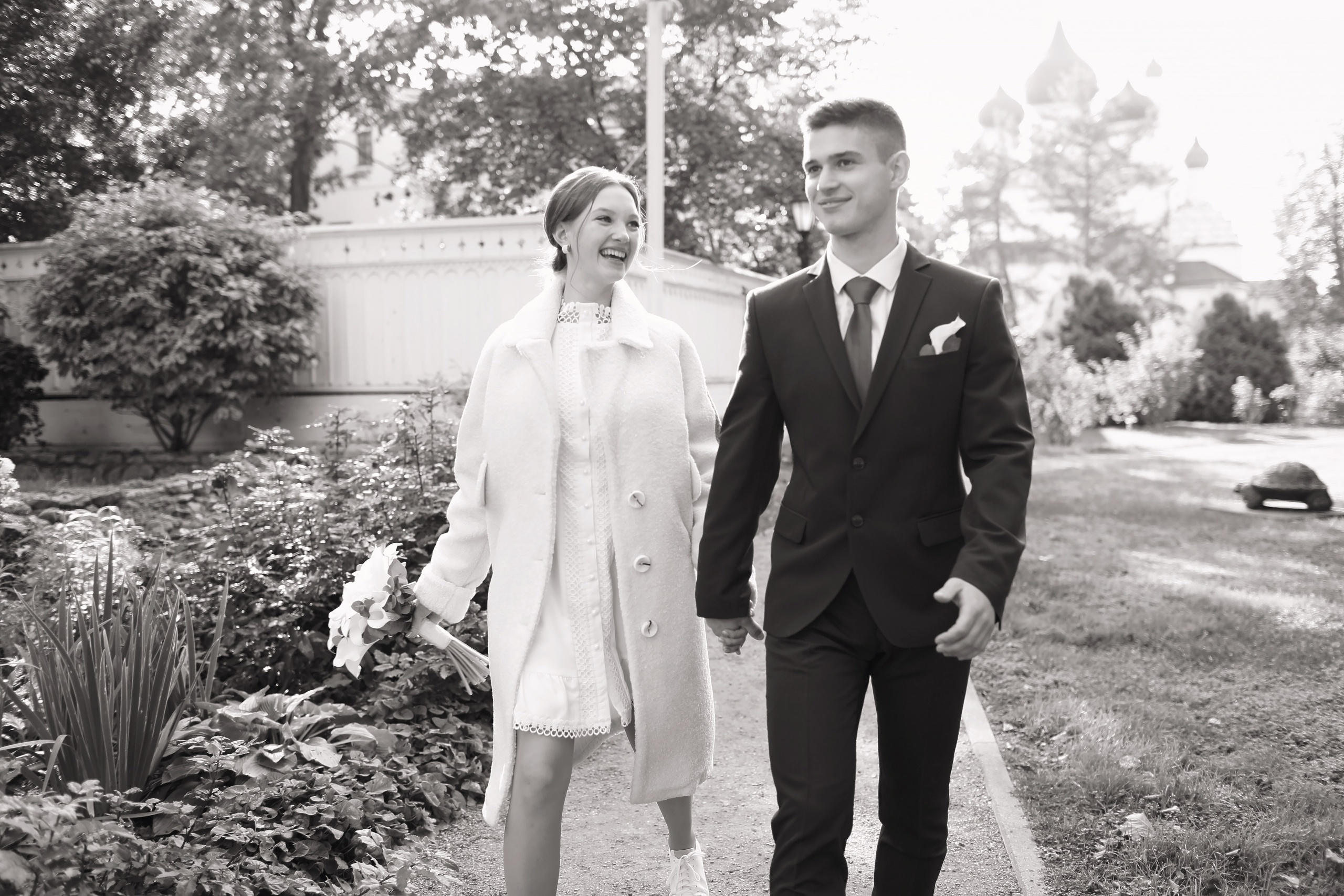 Съемка пары в осеннем городе и в студии. Свадебный и репортажный фотограф в Ярославле и Санкт-Петербурге Роман Микрюков