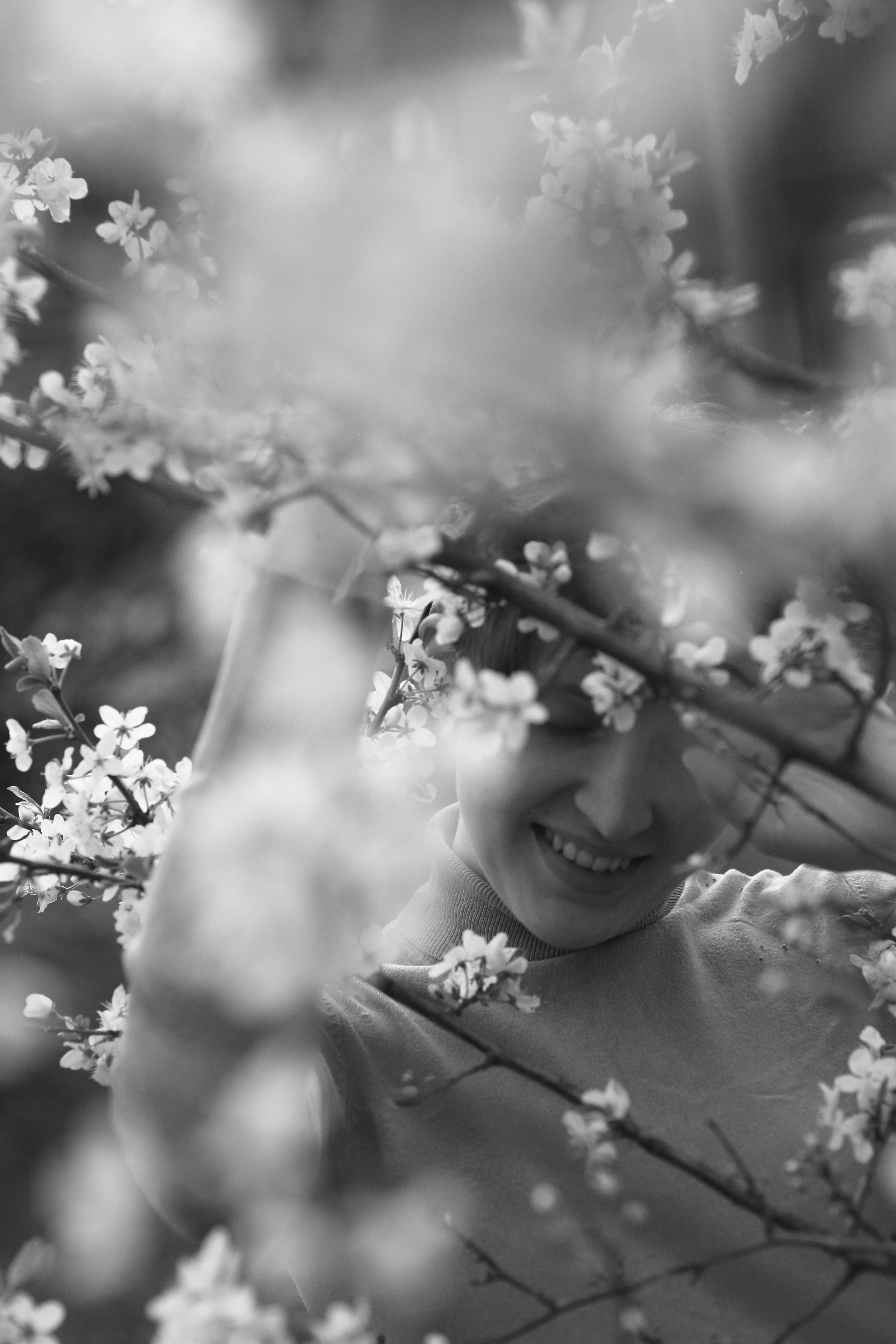 Девушка в цветущей сливе. Свадебный и репортажный фотограф в Ярославле и Санкт-Петербурге Роман Микрюков