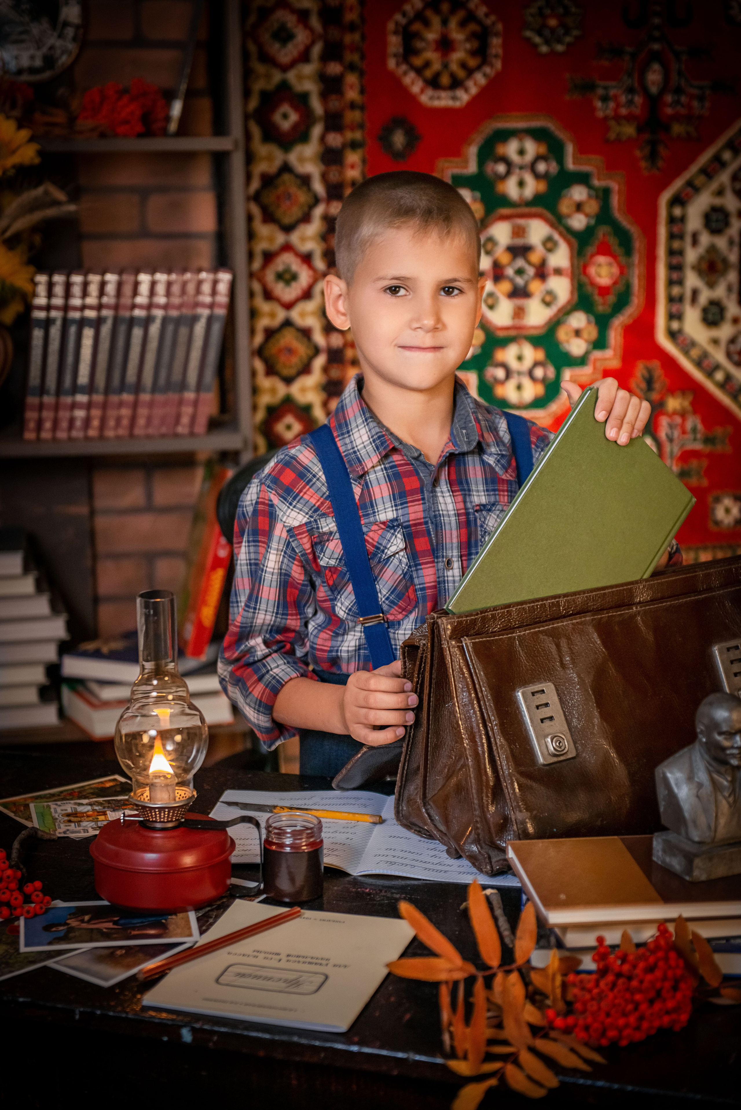 Ретро школьники. Татьяна Гойда портретный и семейный фотограф Ленск. Выпускные альбомы