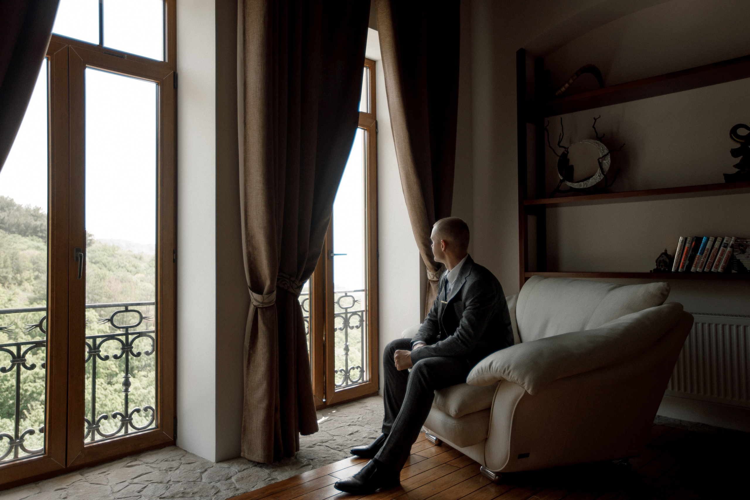 Денис и Алина. Белый замок. Фотограф Анна Лейман. Севастополь