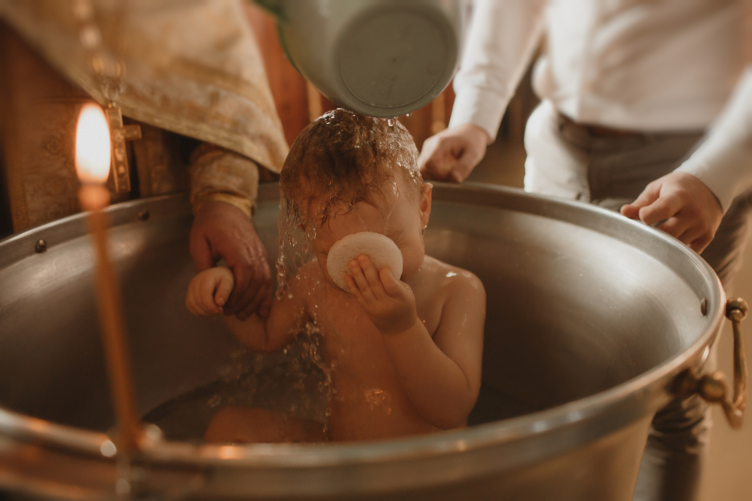 Крещение Глеба. Семейный фотограф в Челябинске Ксения Зубкова