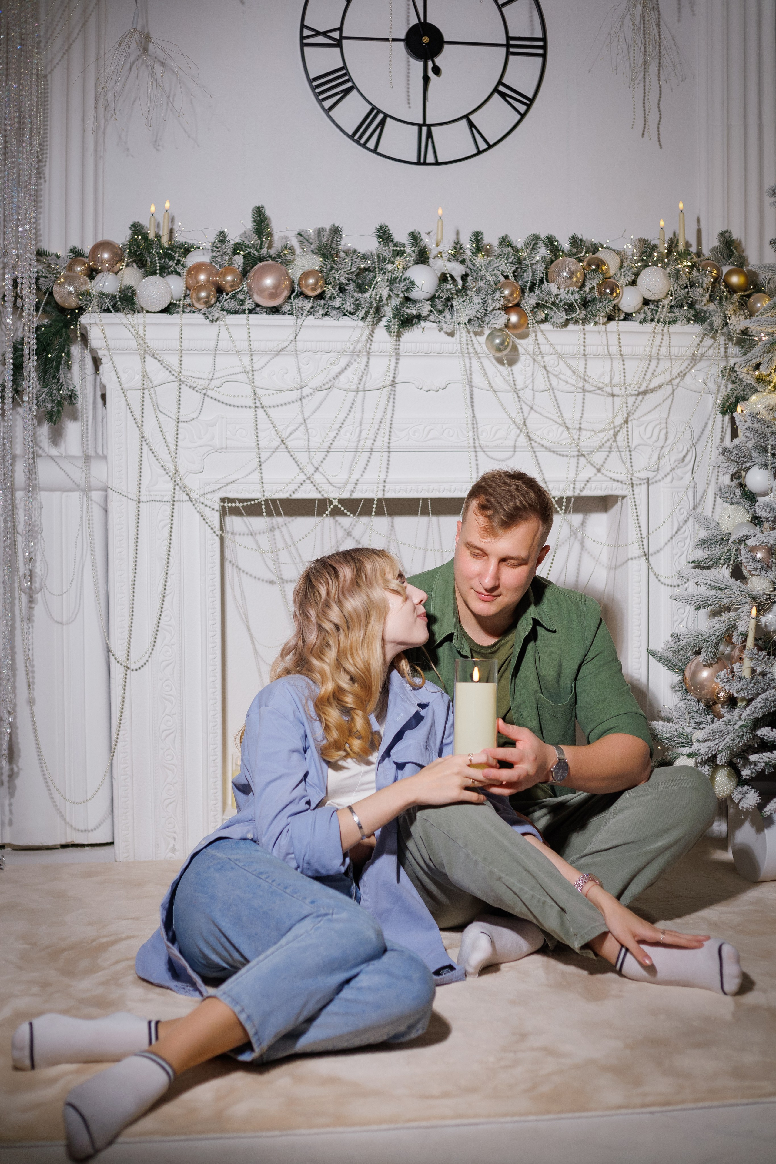 Новогодняя семейная. Семейный и творческий фотограф ст. Каневская| г. Краснодар | Мария Шарафан