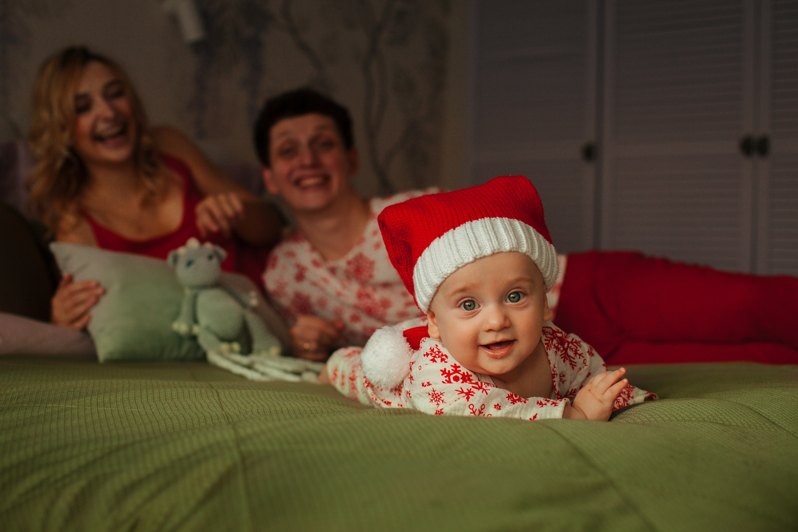 Новогодняя. Фотограф новорожденных в Москве и области Анастасия Холманская