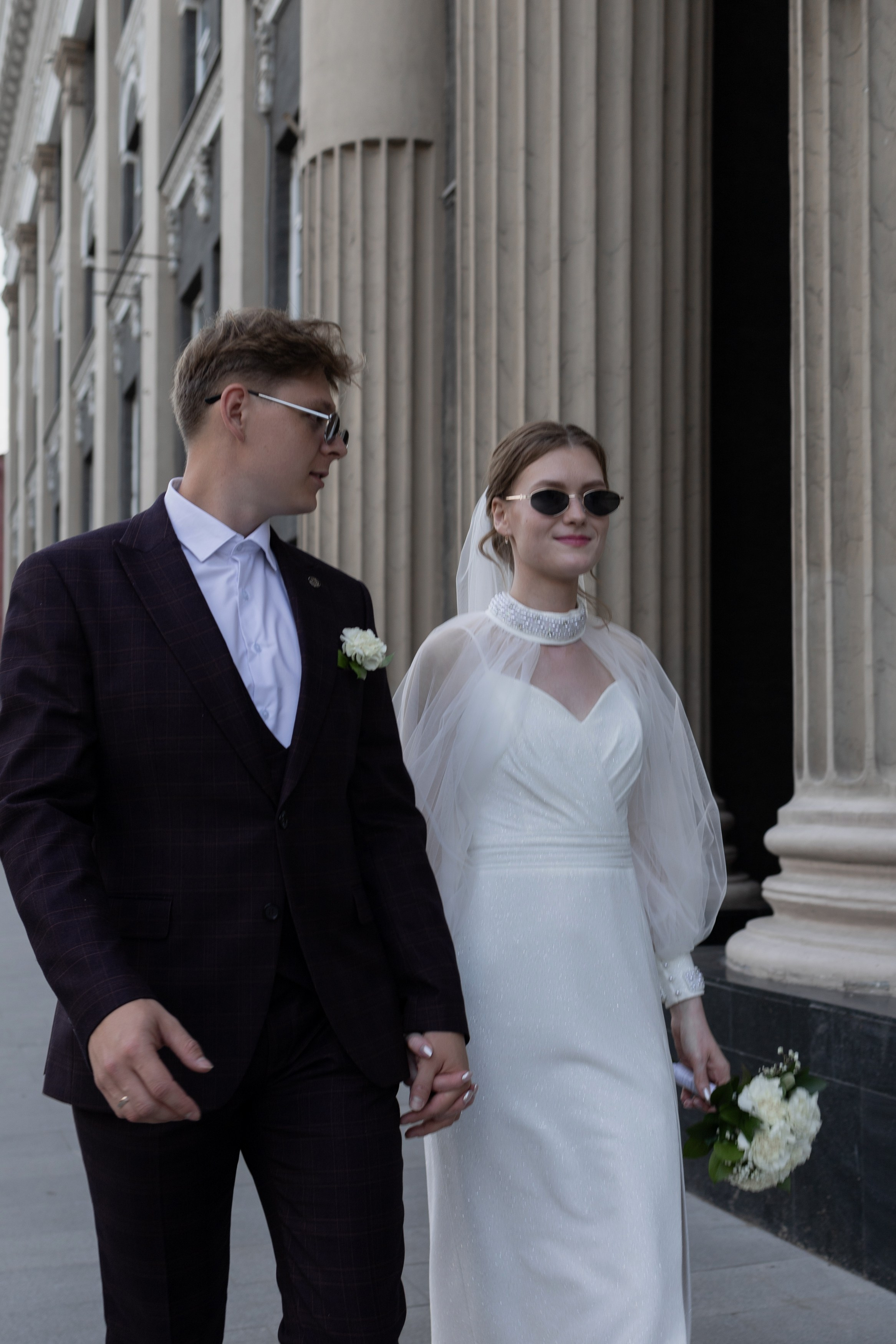 Владислав и Юлия Вечерняя прогулка по городу. Свадебный Фотограф в Иркутске Екатерина Елисеева