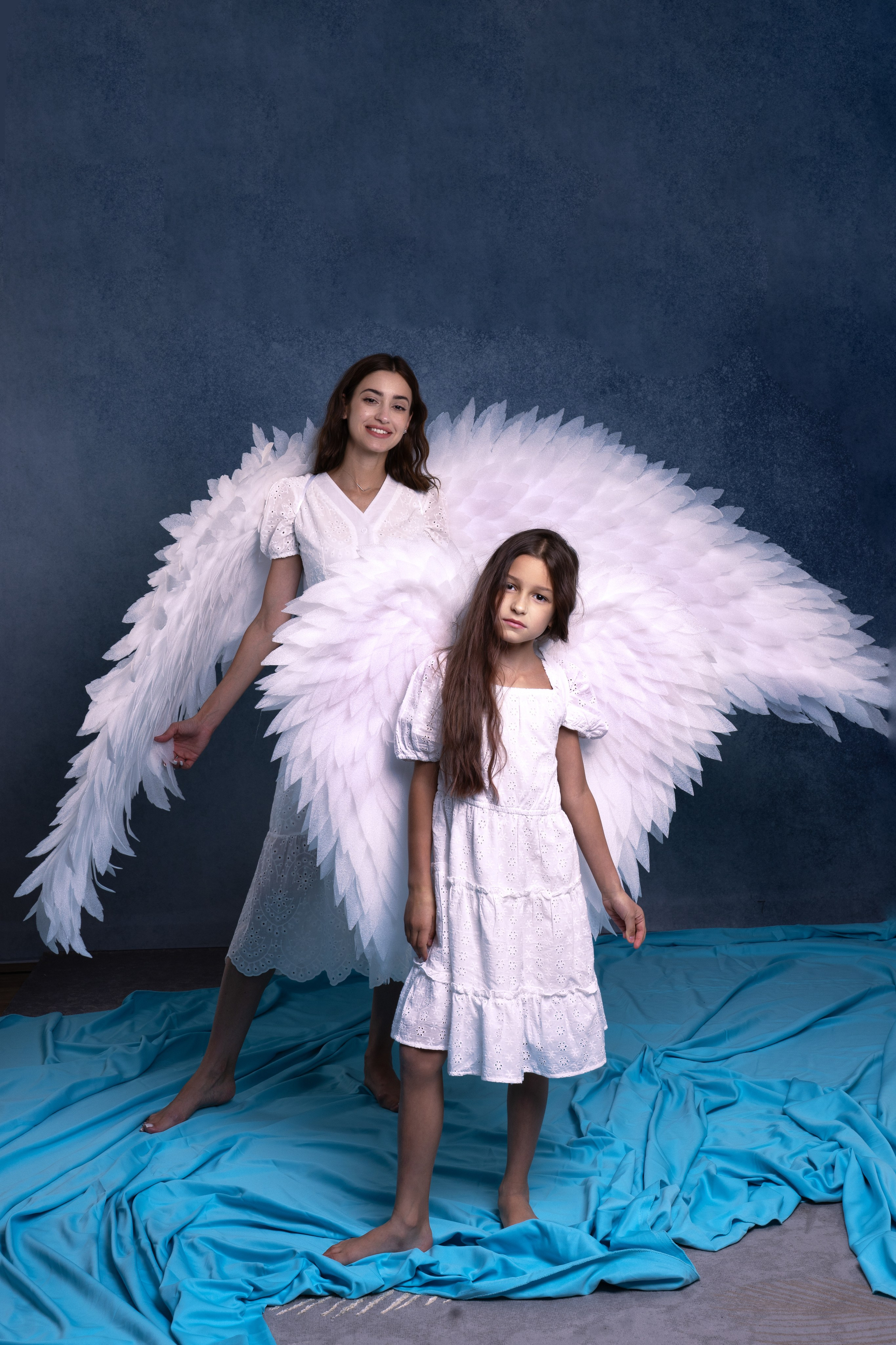 Ангельская сьемка (мама-дочь). Главная