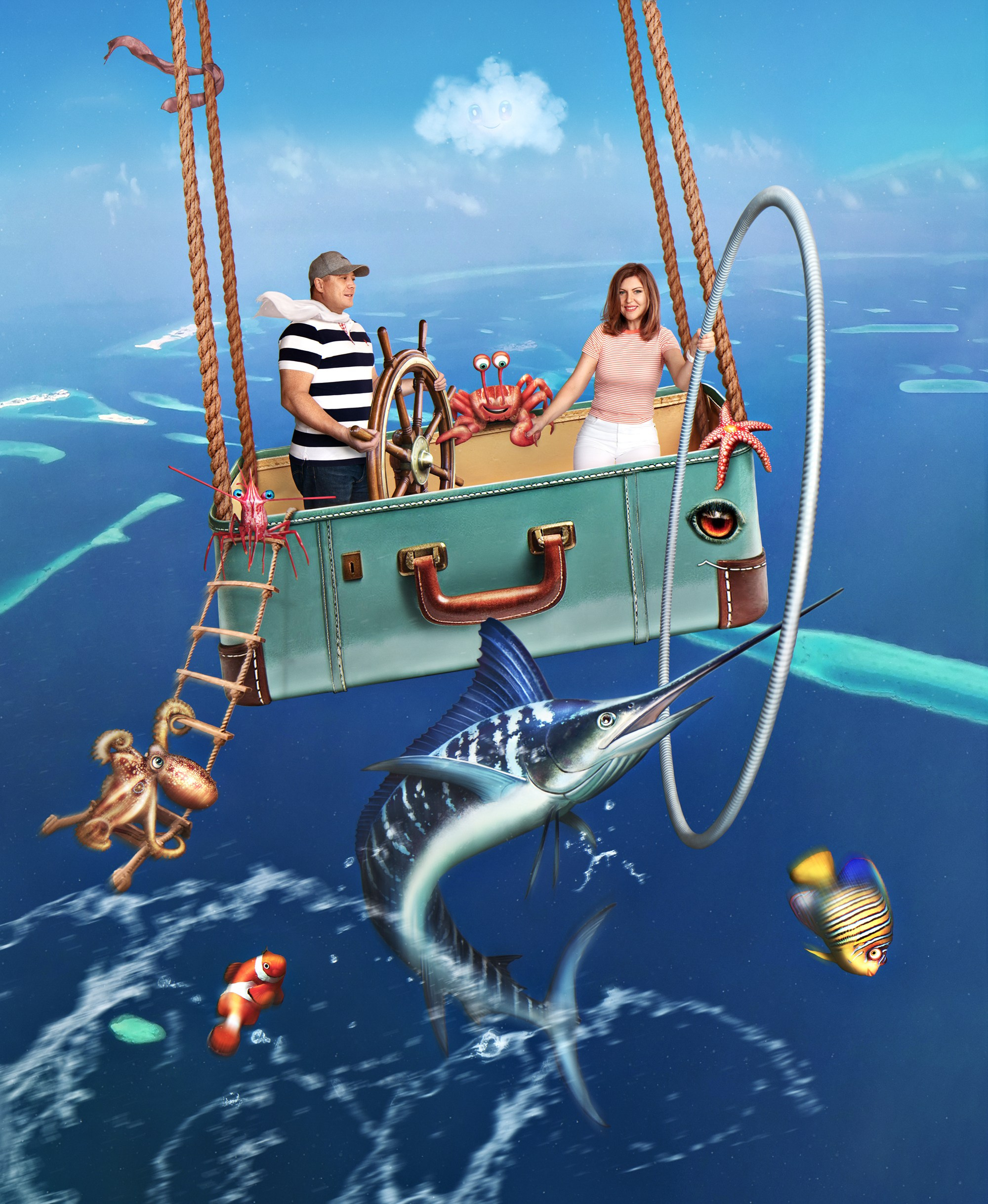 Коллажи. Фотограф/ретушер в Ереване Наталья Орлова