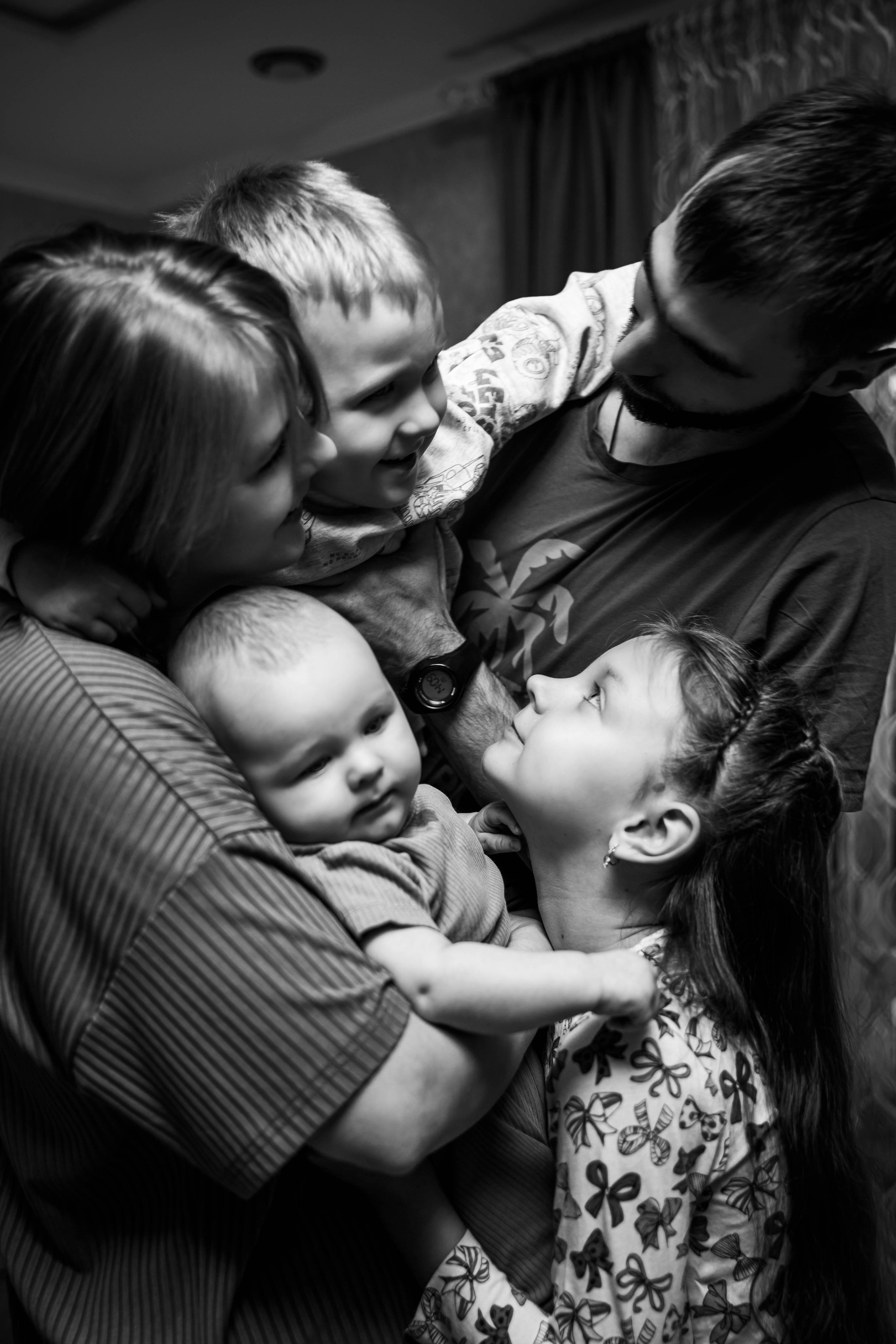 Семья. Фотограф Дарья Маташкова