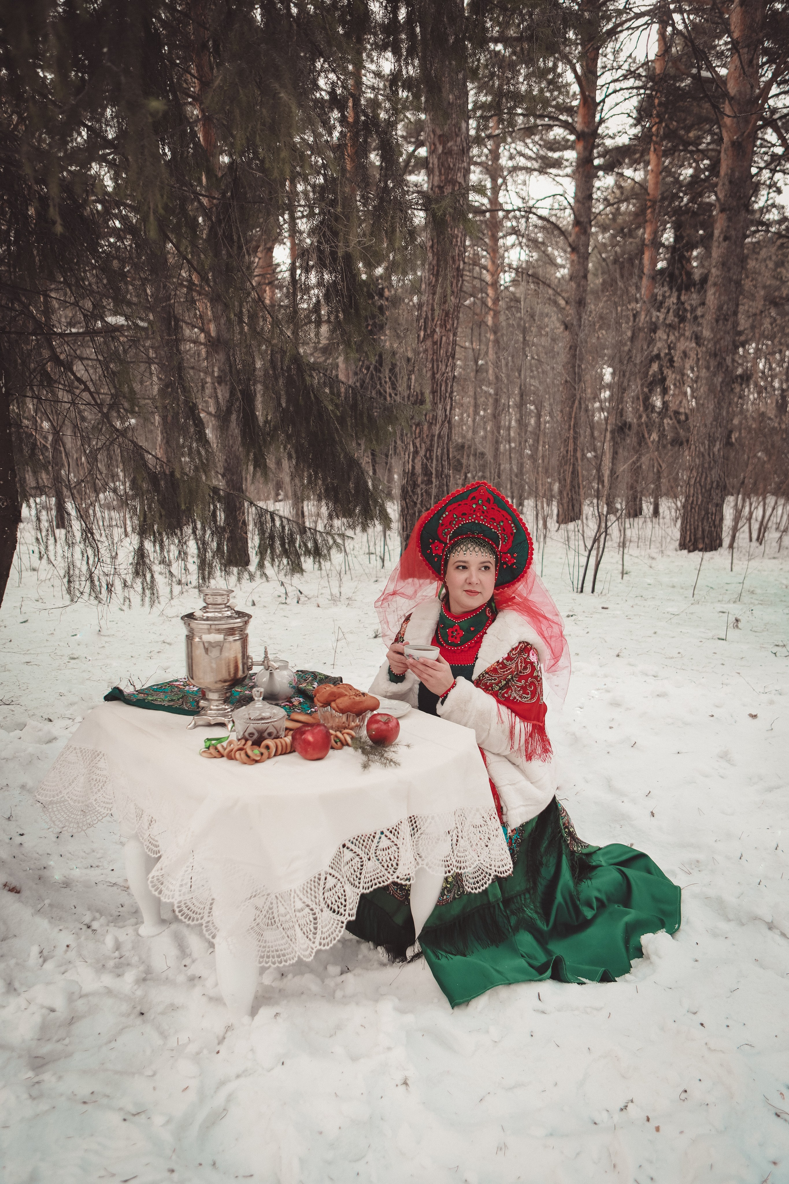 Фотопроект - Барыня за чаем. Семейный и женский фотограф Кемерово Мария Степ