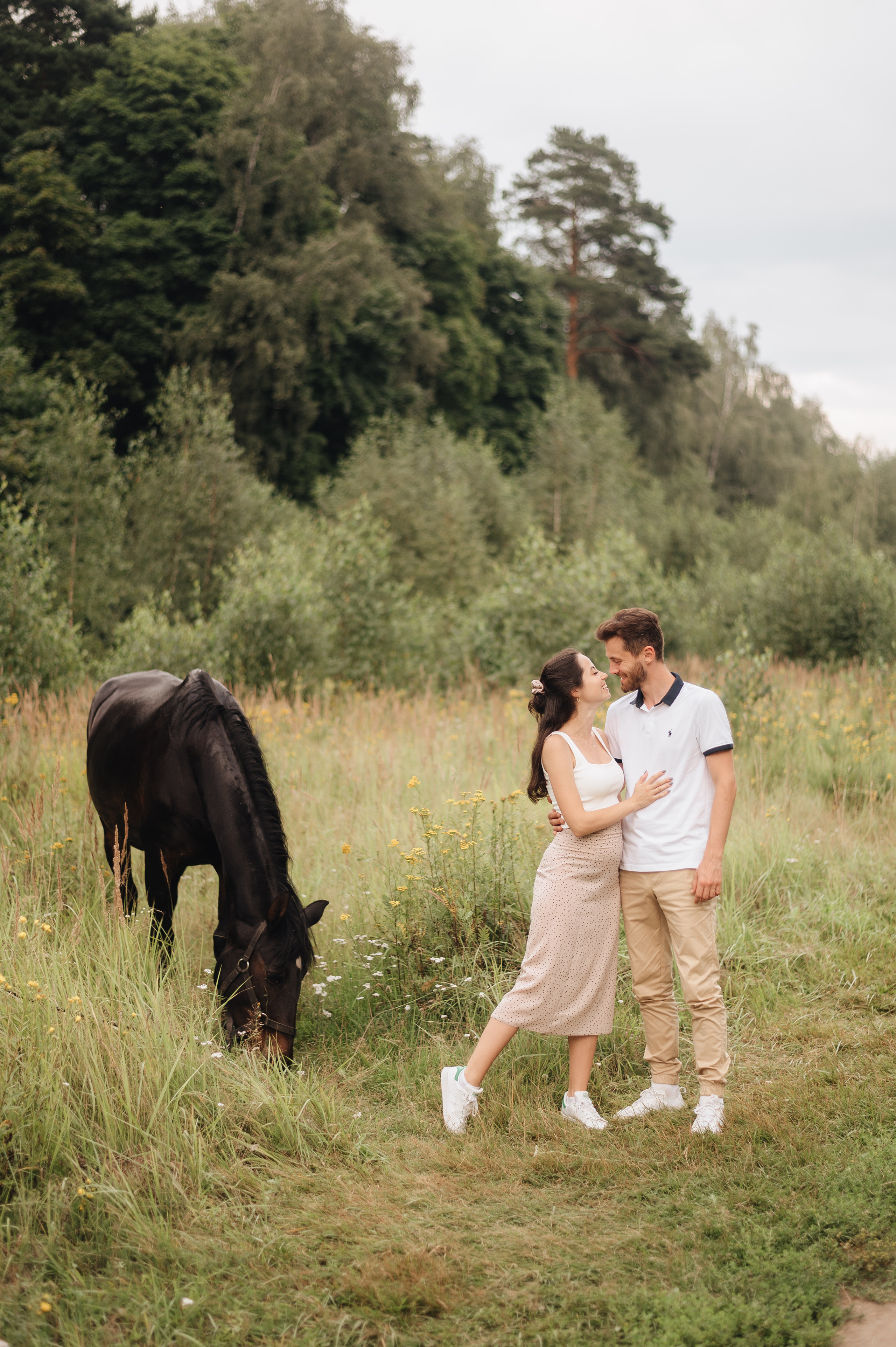 Фотосессия беременности Олега и Тани. Фотограф в Москве и Московской области Таня Яблочкина