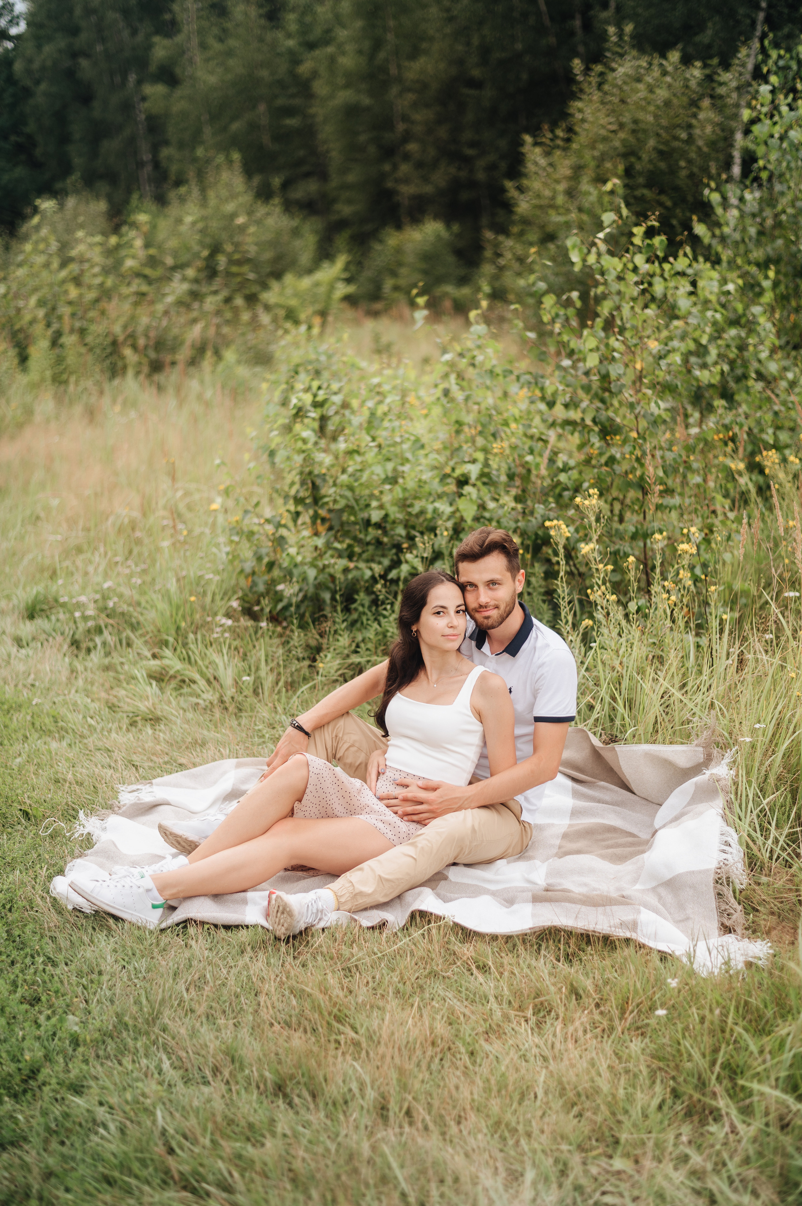 Фотосессия беременности Олега и Тани. Фотограф в Москве и Московской области Таня Яблочкина