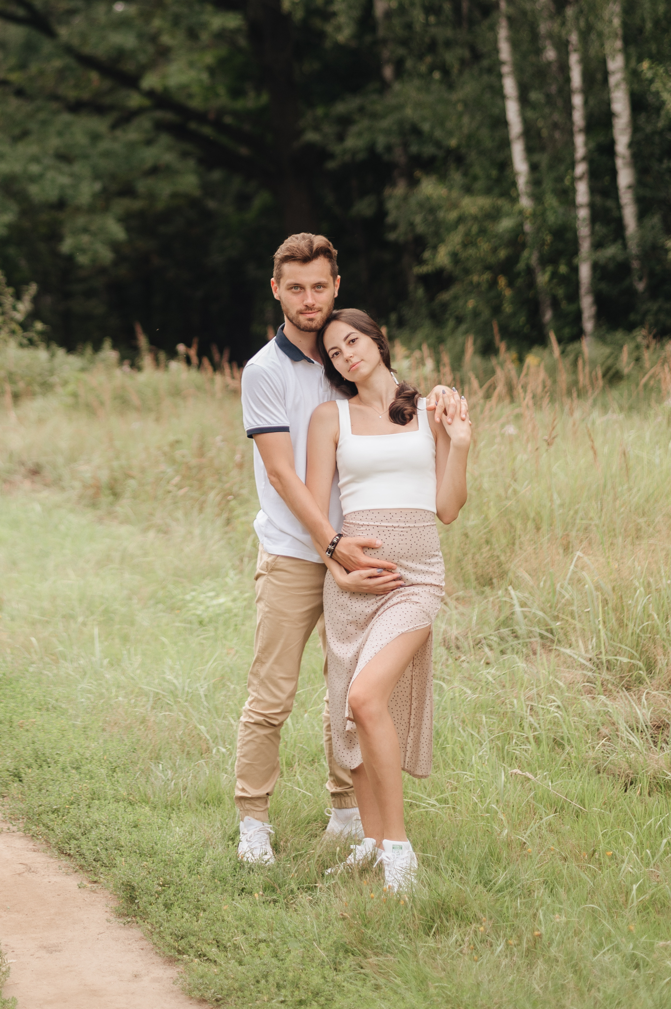 Фотосессия беременности Олега и Тани. Фотограф в Москве и Московской области Таня Яблочкина