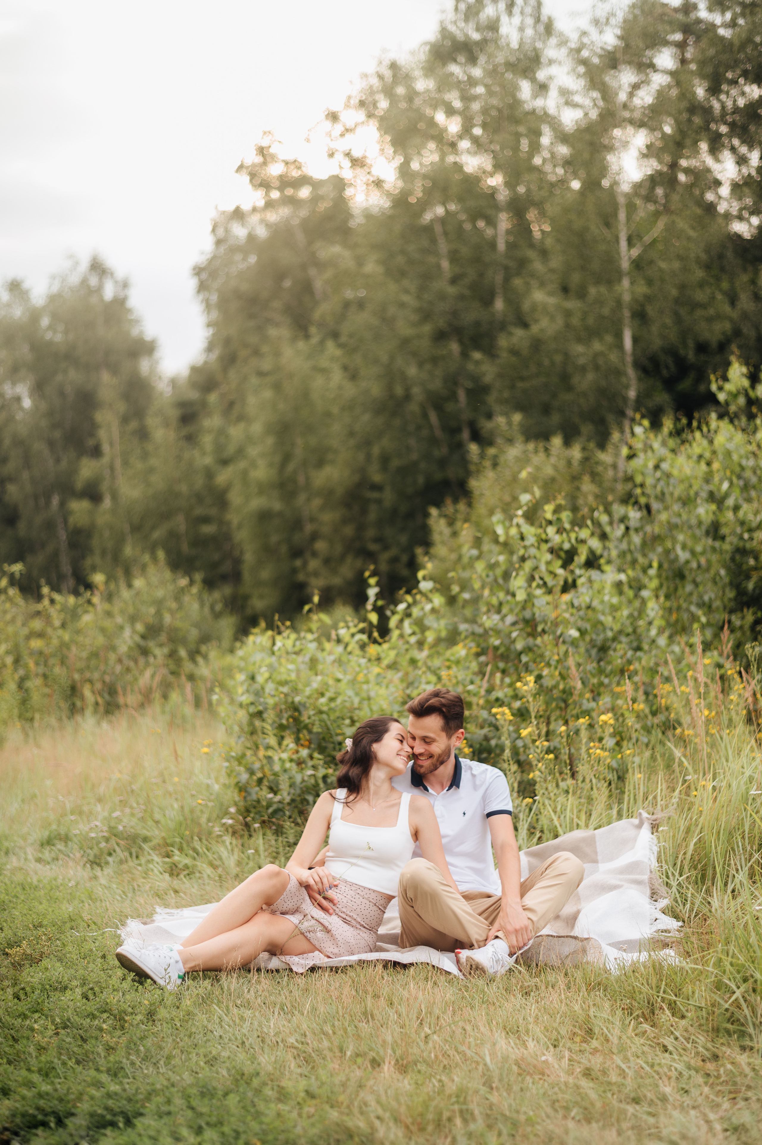 Фотосессия беременности Олега и Тани. Фотограф в Москве и Московской области Таня Яблочкина